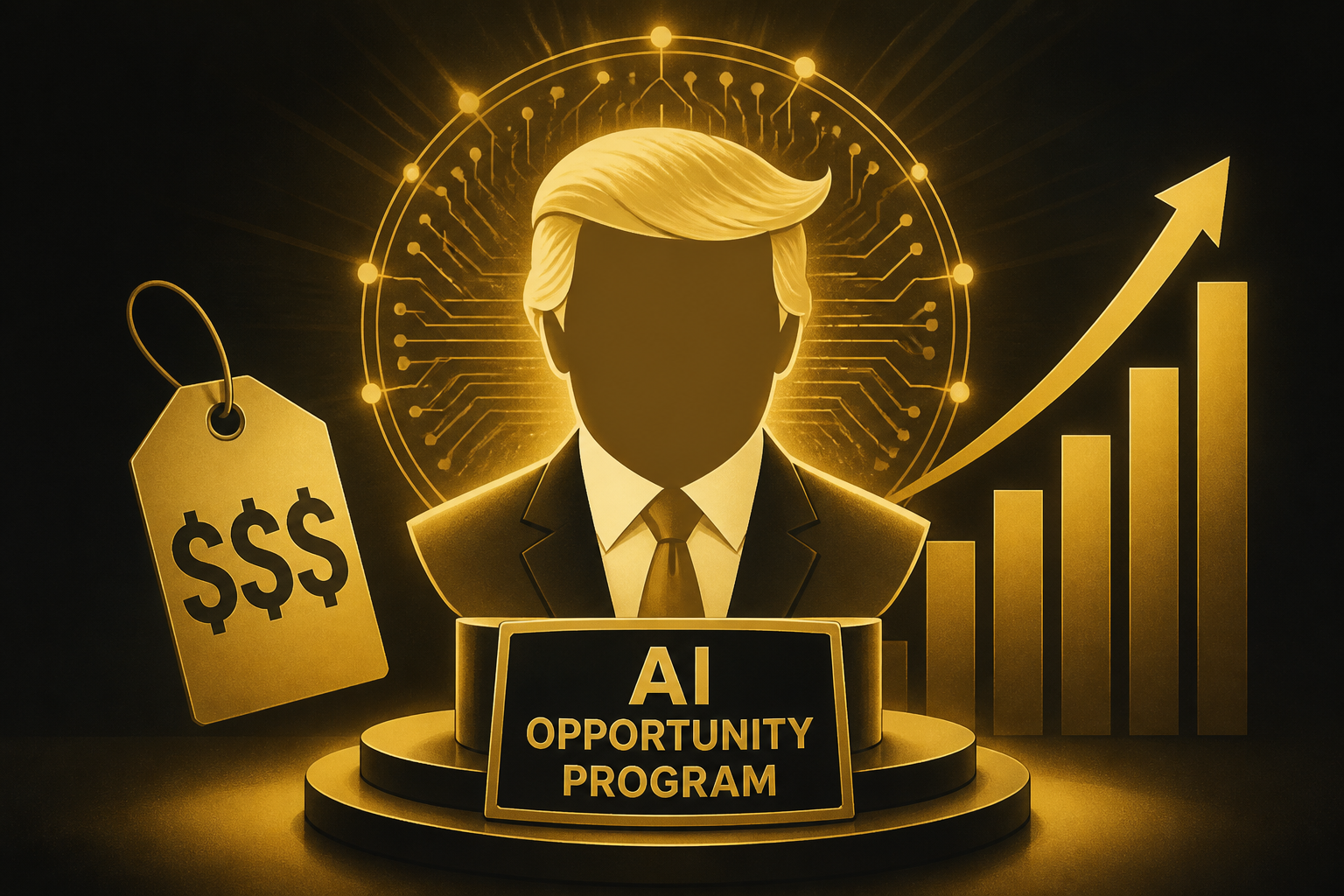 Trump Debuts Bizarre AI Look to Hawk New Grifty Scheme