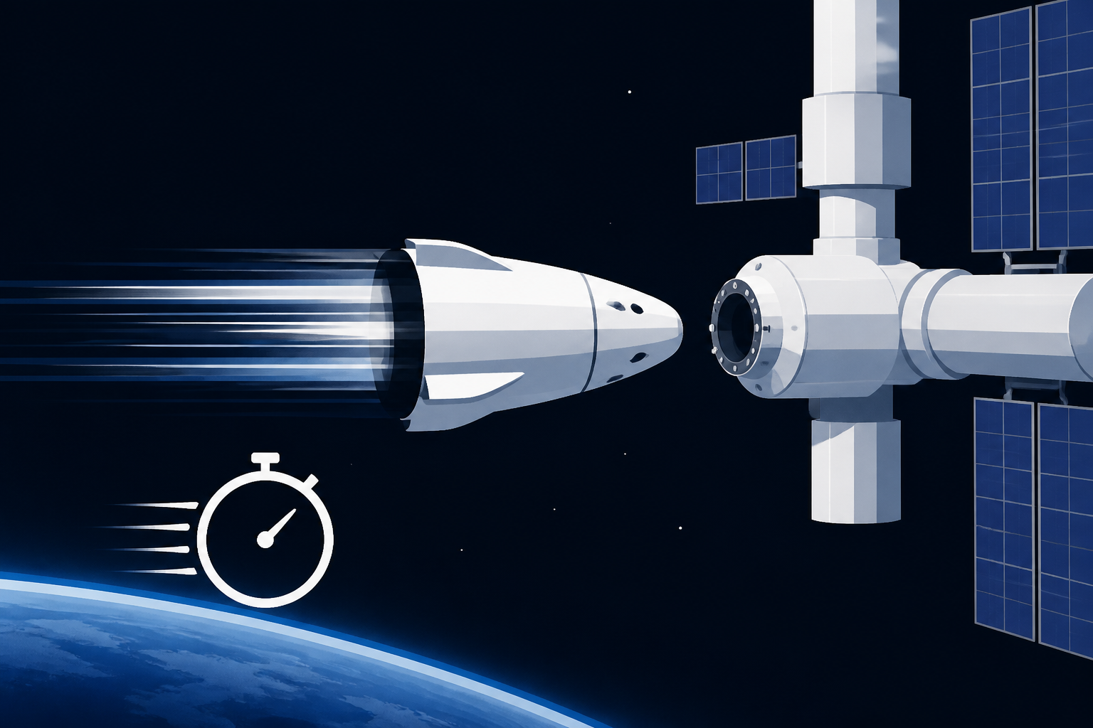 SpaceX Crew-13 astronauts dock at ISS less than 8 hours after launch in fastest American flight ever