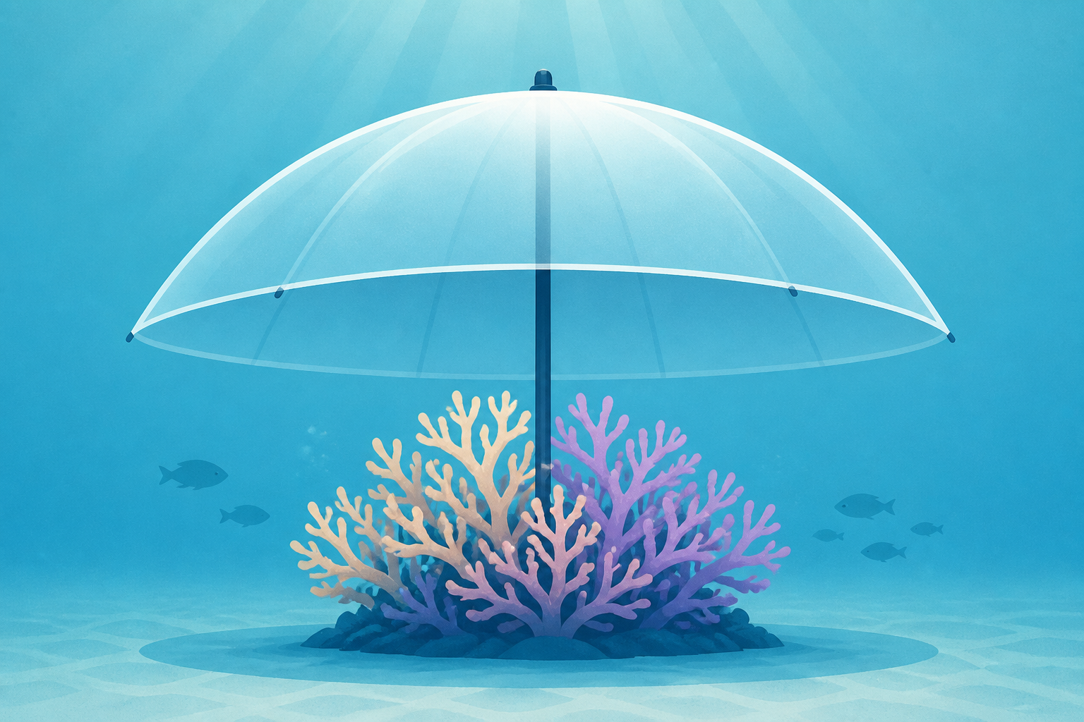 Scientists Invent Underwater Umbrellas to Protect Coral Reefs-and It Appears to Be Working