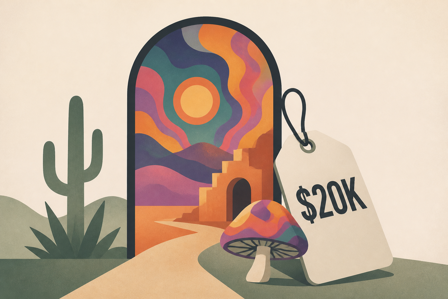 Inside the $20K psychedelic trips drawing Americans to Mexico