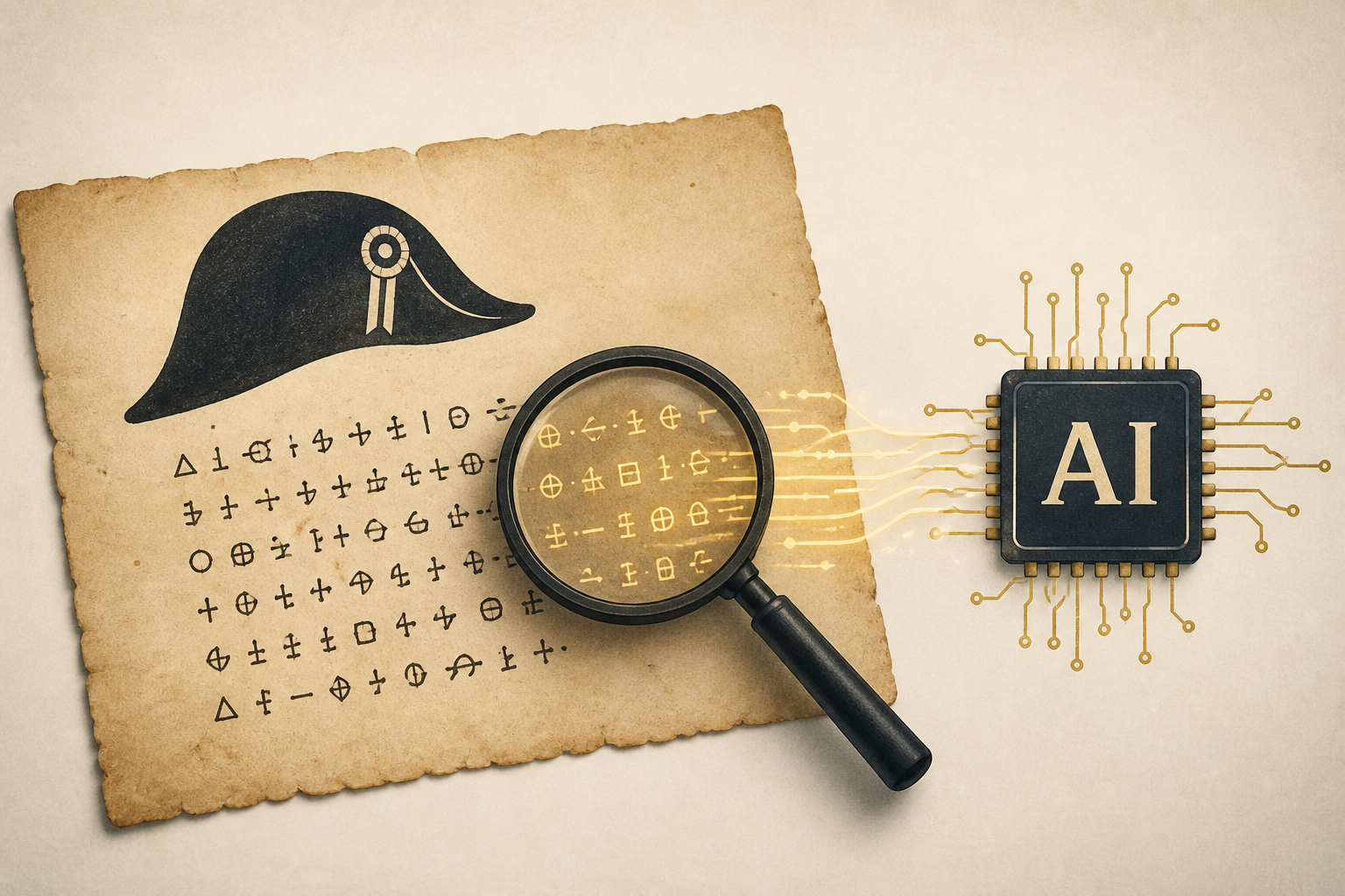 Napoleon's secret code deciphered after 217 years using AI