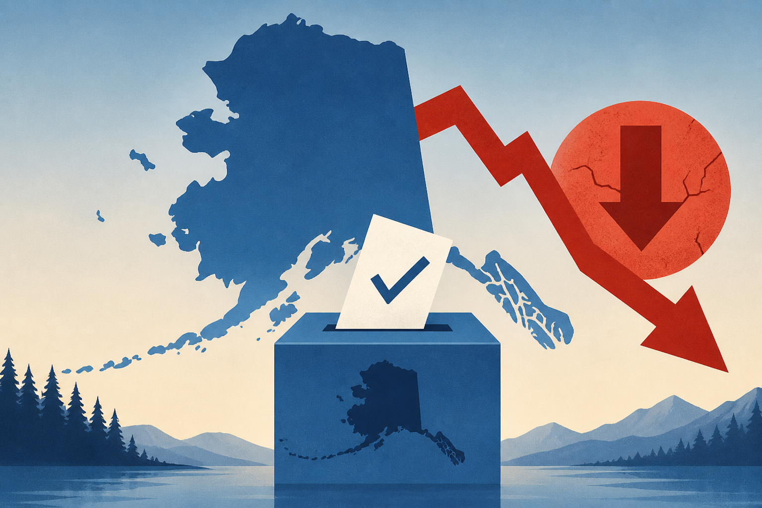 A Democratic upset is brewing in Alaska’s governor’s race as Trump’s popularity craters