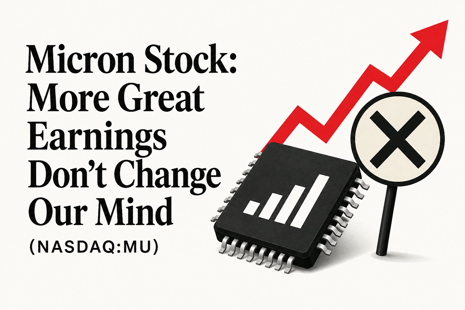 Micron Stock: More Great Earnings Don't Change Our Mind (NASDAQ:MU)