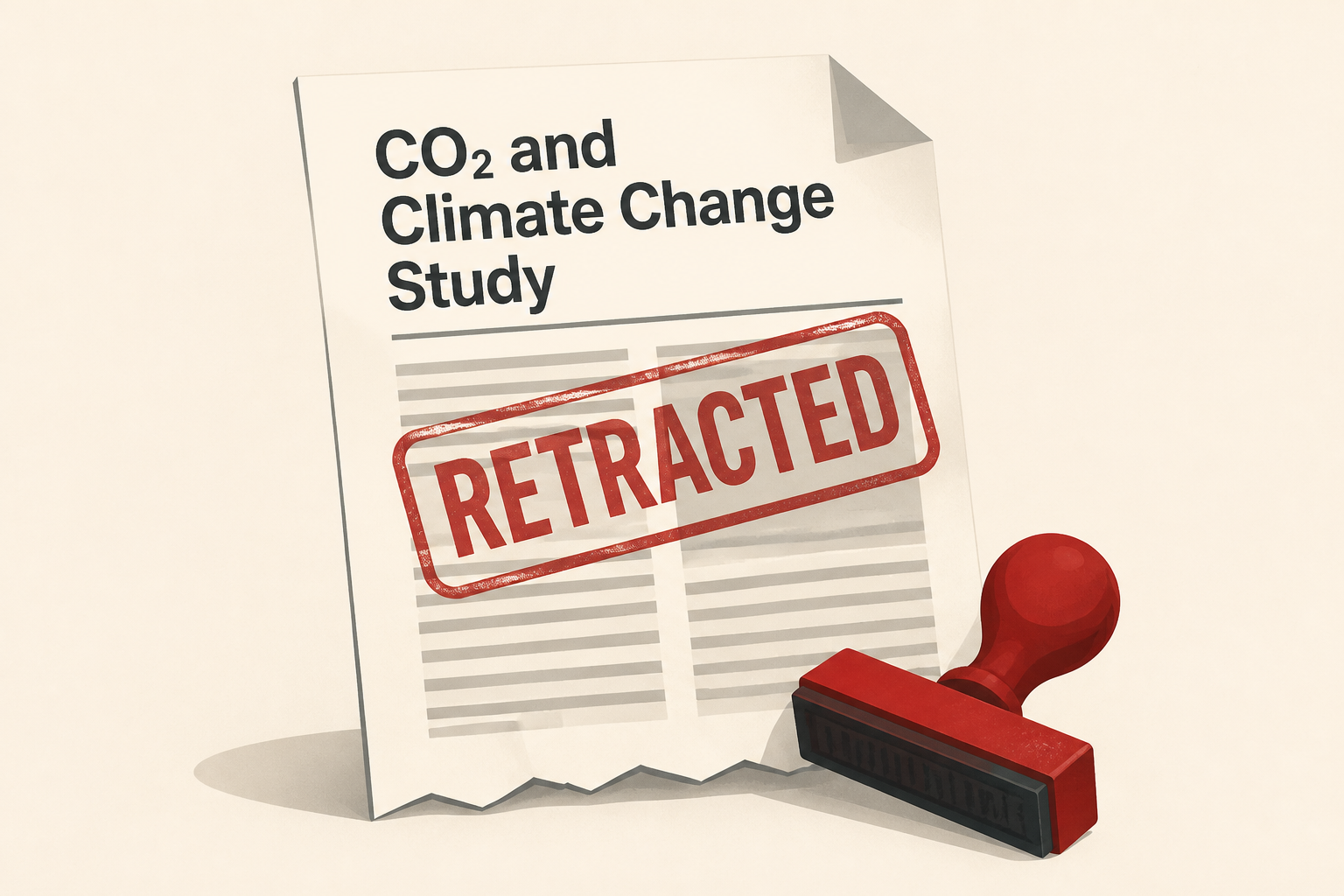 ‘Hot mess’ paper questioning CO2 and climate change gets retracted