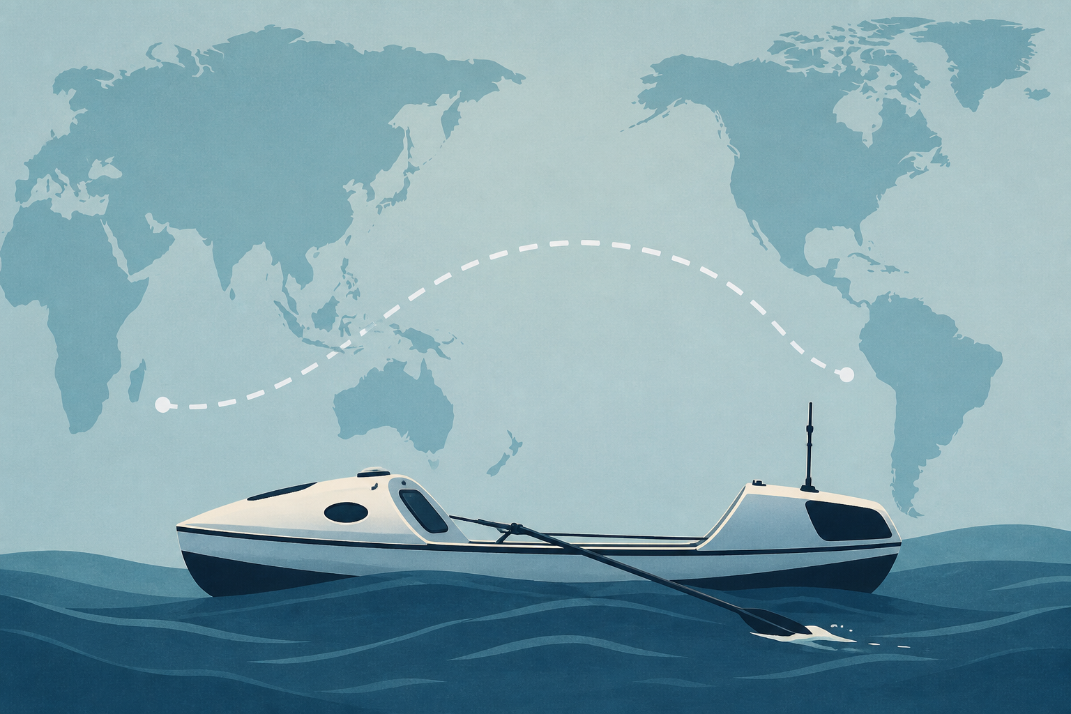 Royal Marine from Dorset completes Pacific and Indian Ocean row