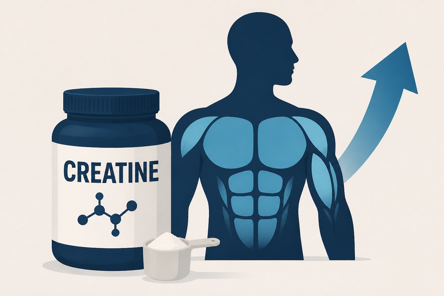 Creatine builds lean muscle and strength without exercise, study finds