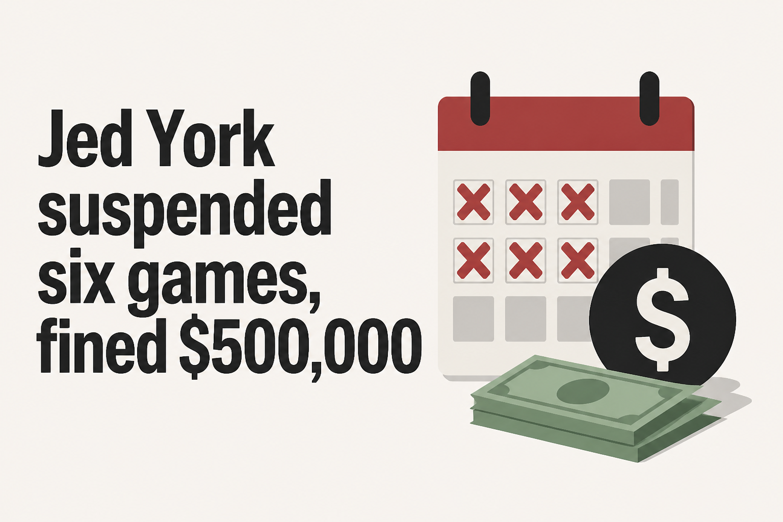 Jed York suspended six games, fined $500,000