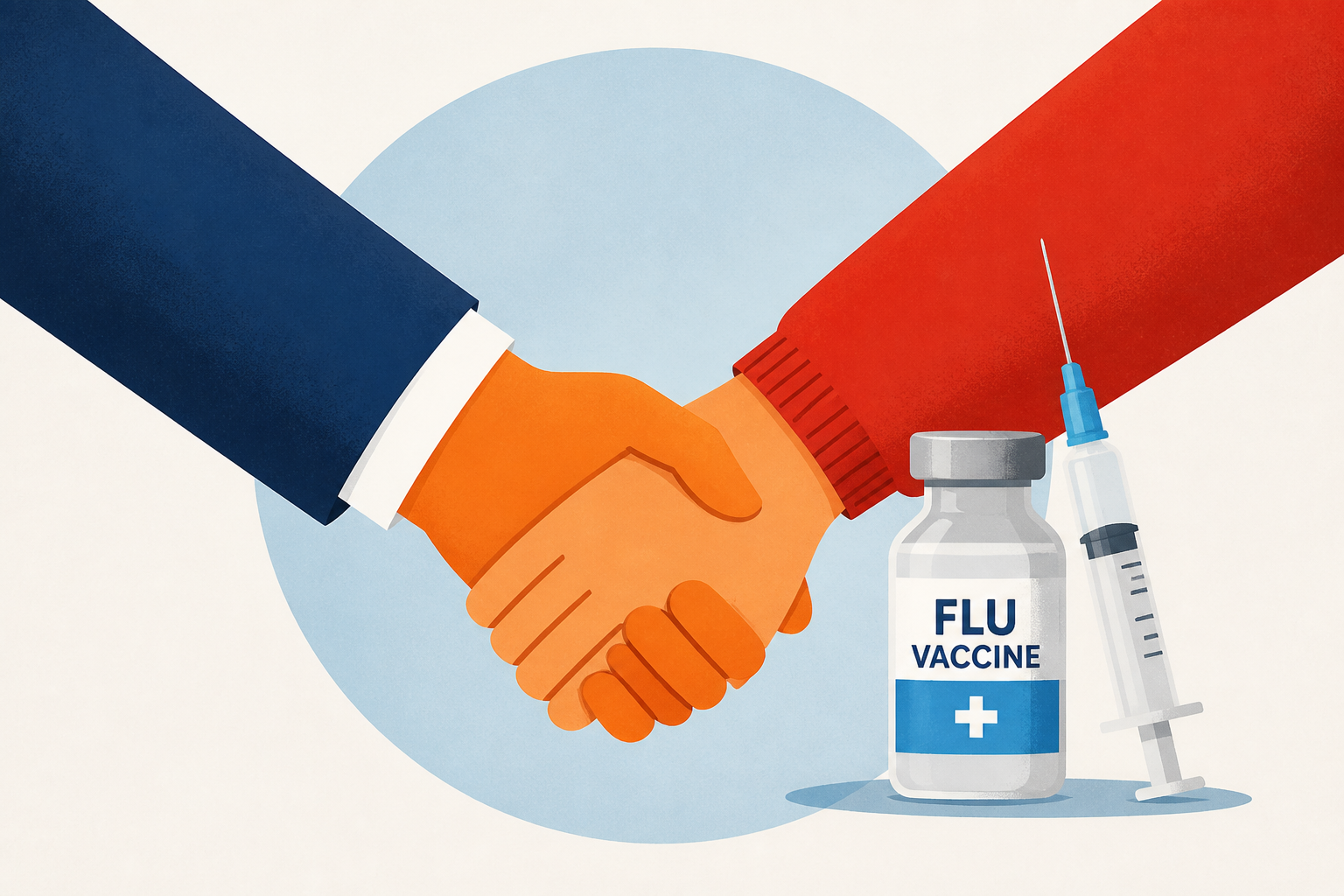 Mayor Mamdani holds hands with one-time rival Curtis Sliwa to get flu shot
