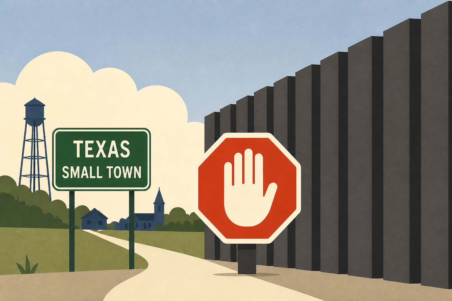 A small Texas town stopped Trump’s border wall construction - for now