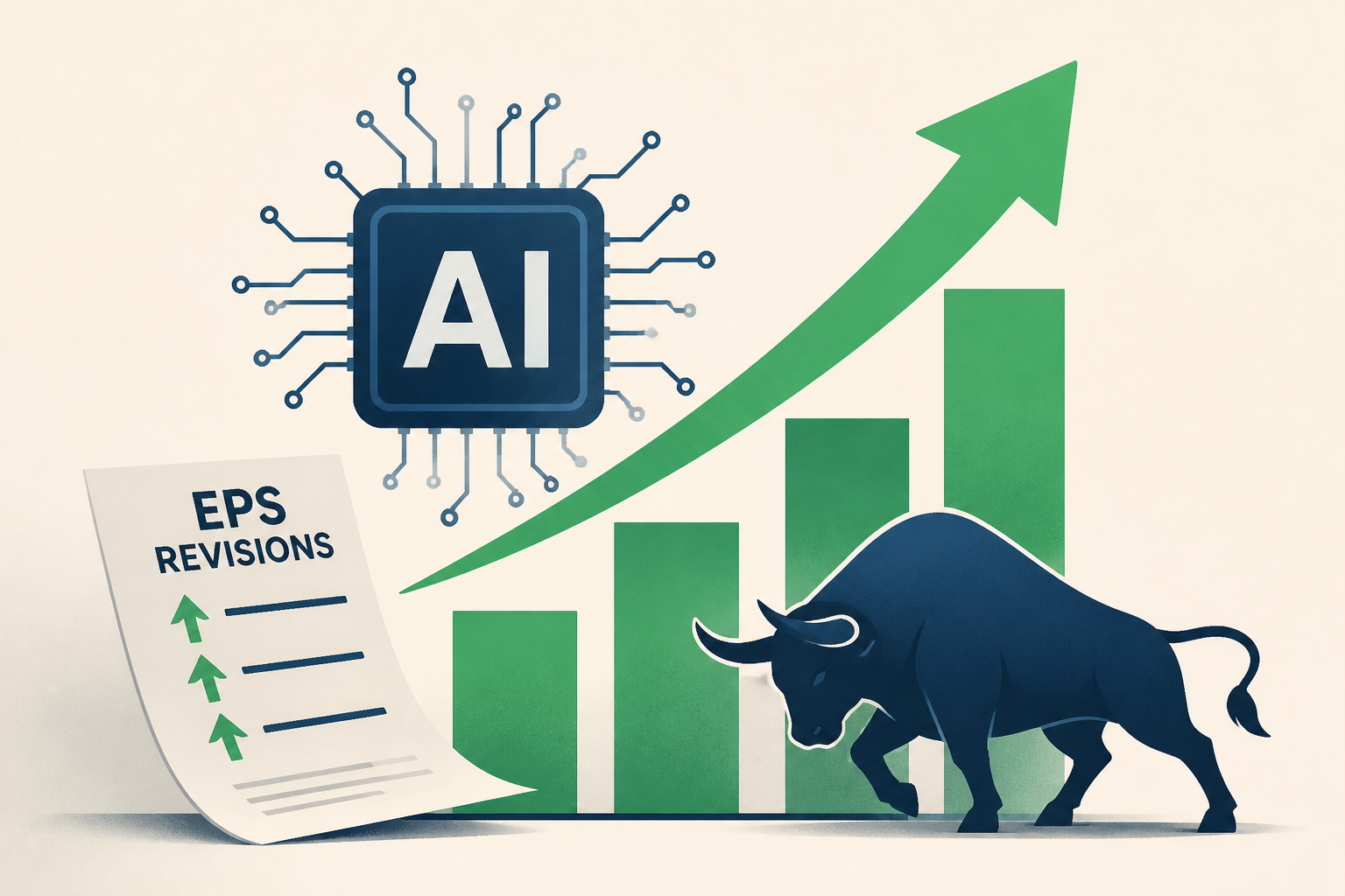 AI-Fueled Earnings Keep Climbing: 3 Top Stocks With Bullish EPS Revisions