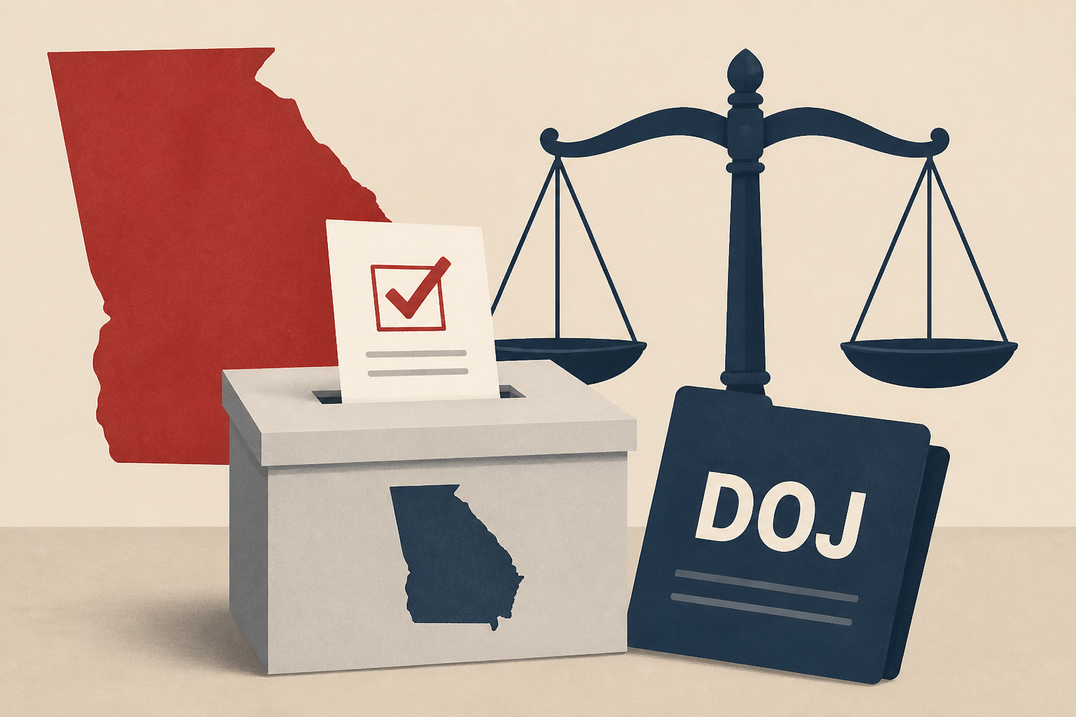 Georgia election board asks for DOJ ‘intervention’ ahead of midterms