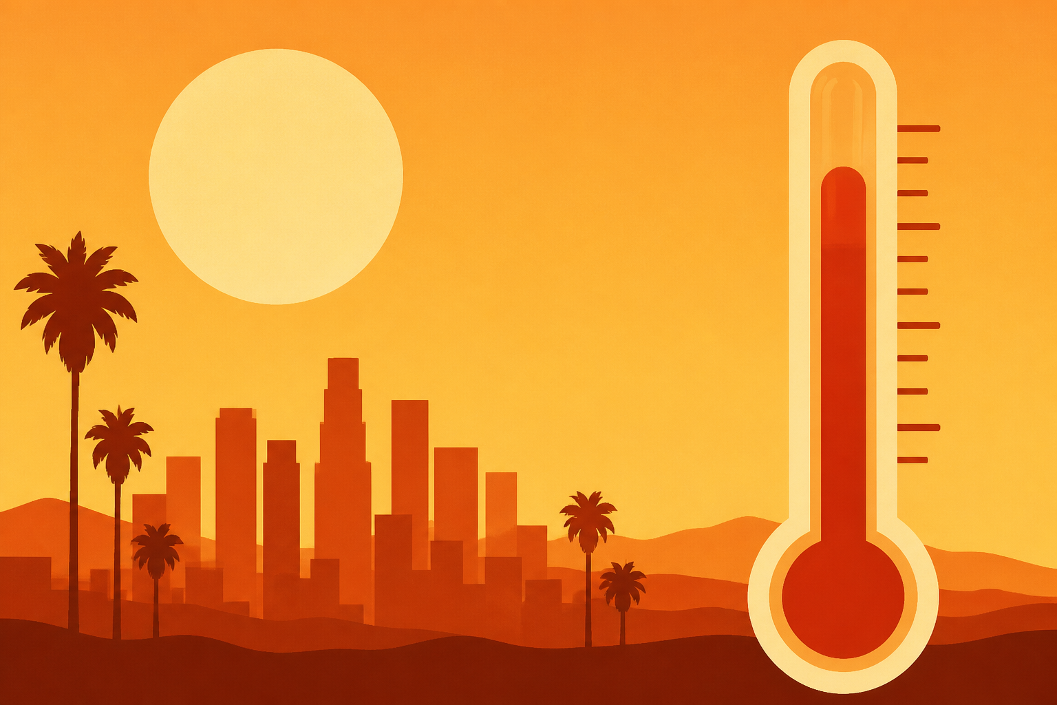 Dangerous heat wave reaches Los Angeles. Here's how long it will last
