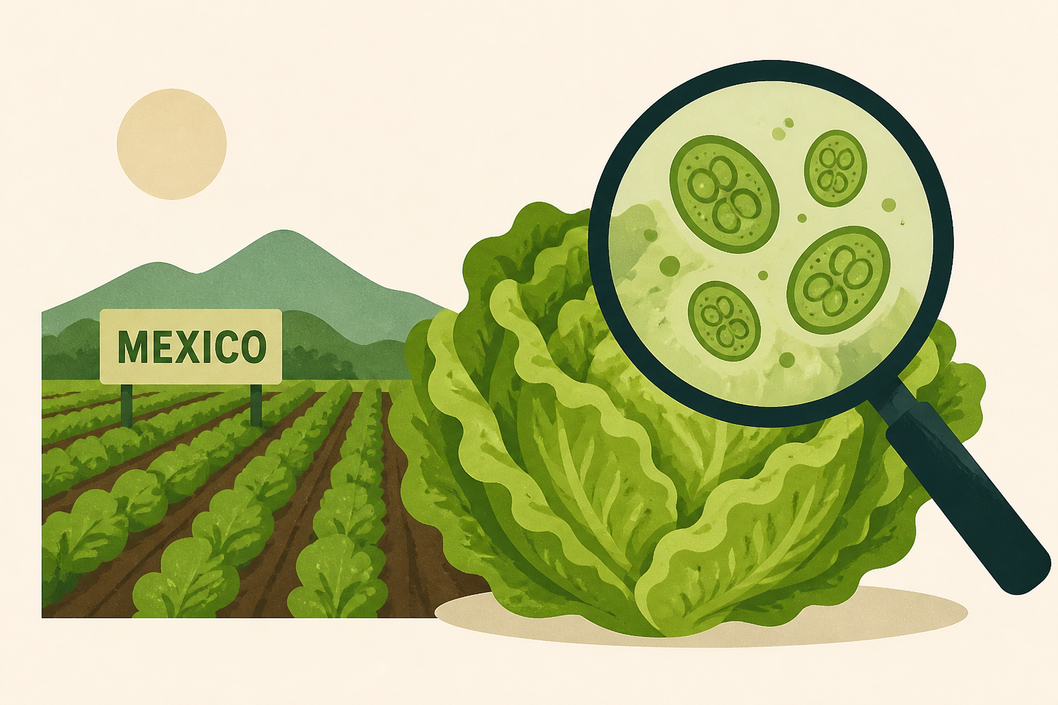Cyclospora found at Mexican farm linked to lettuce outbreak, FDA says