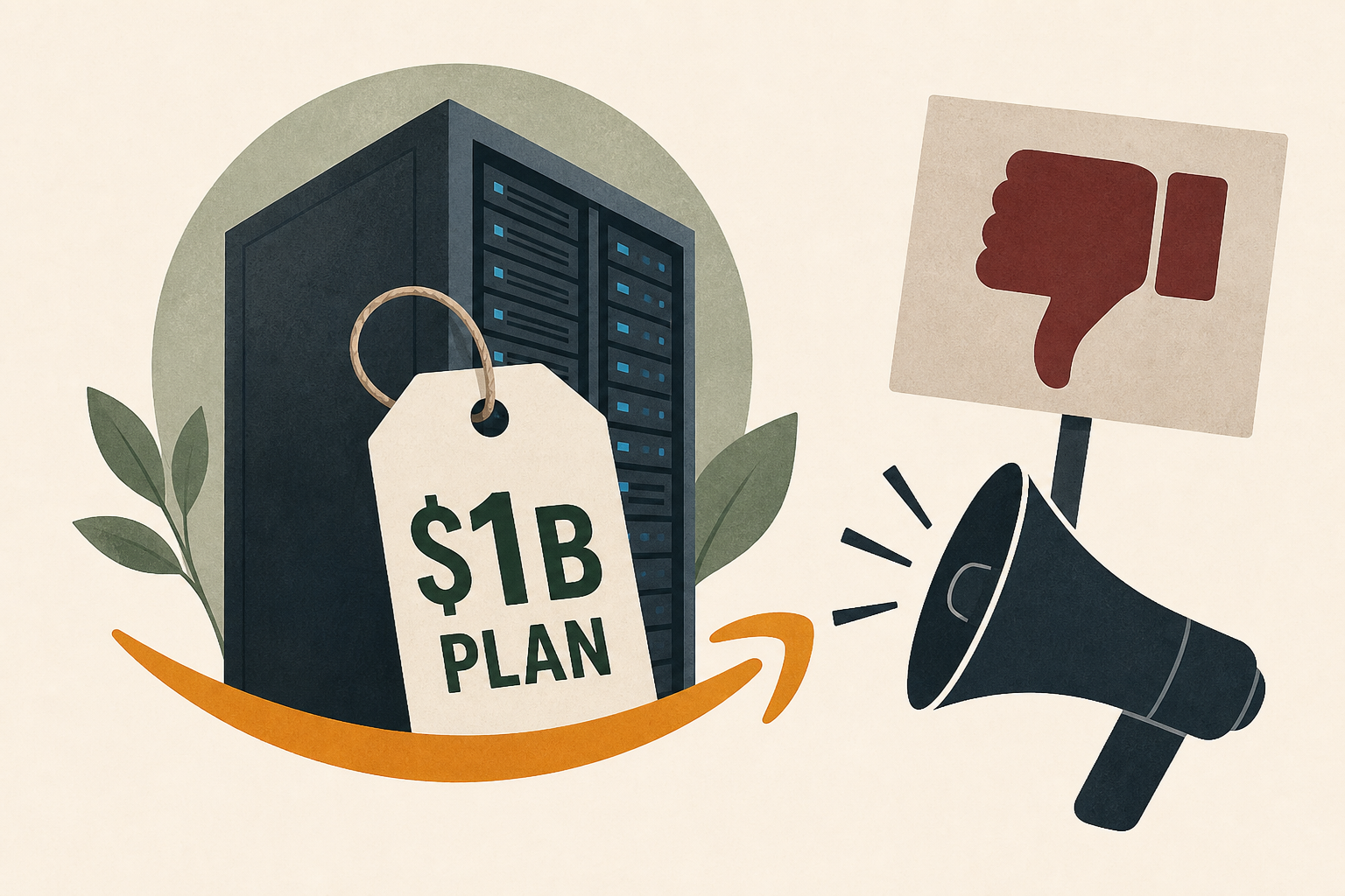 Amazon’s $1B plan to combat data center backlash draws more backlash