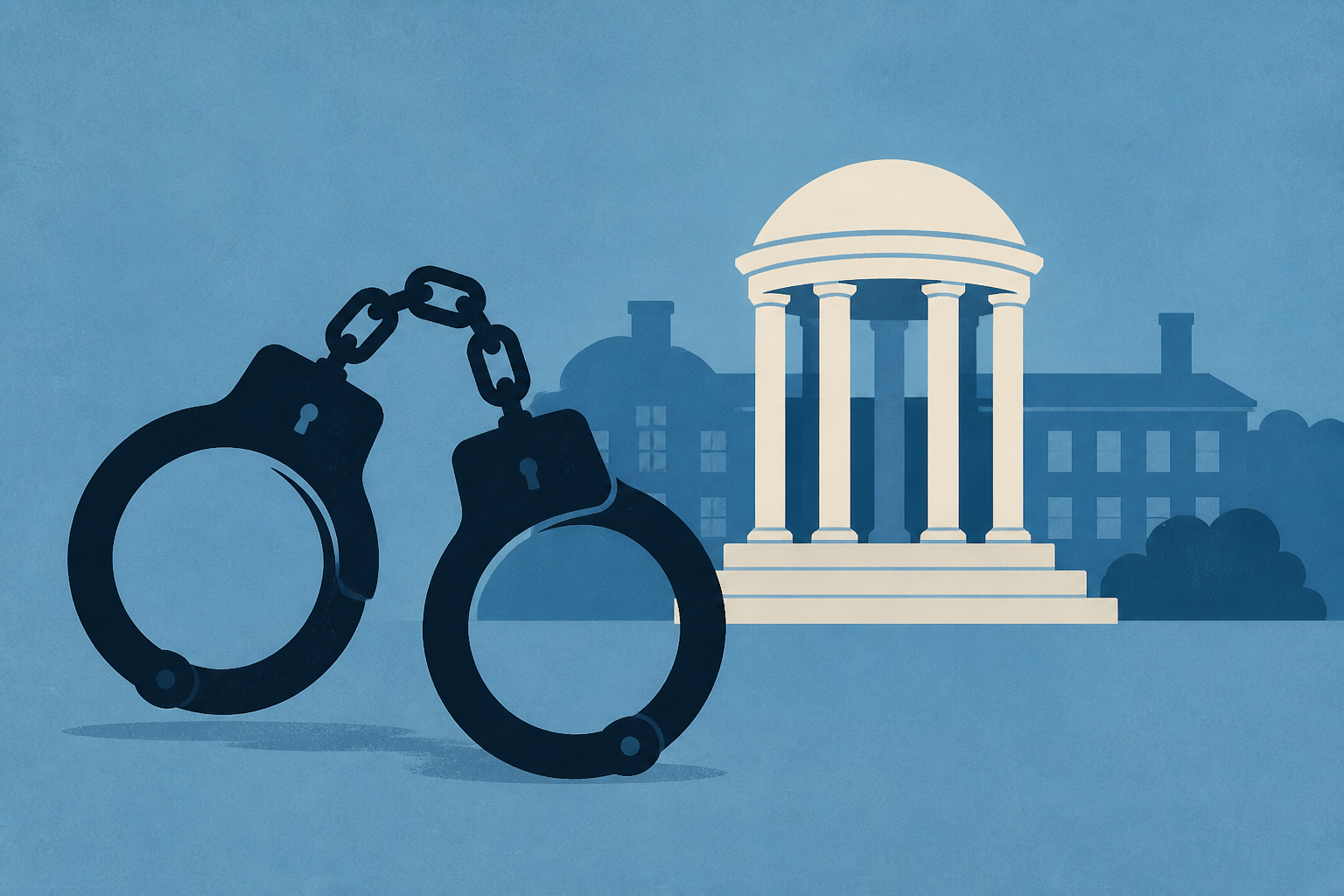 Man arrested after gunfire reported near UNC campus