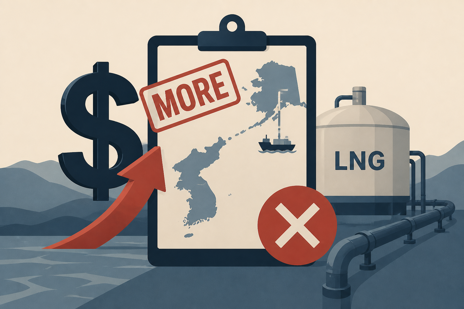 Trump threatens to 'charge' Korea 'more' if it rejects Alaska LNG project