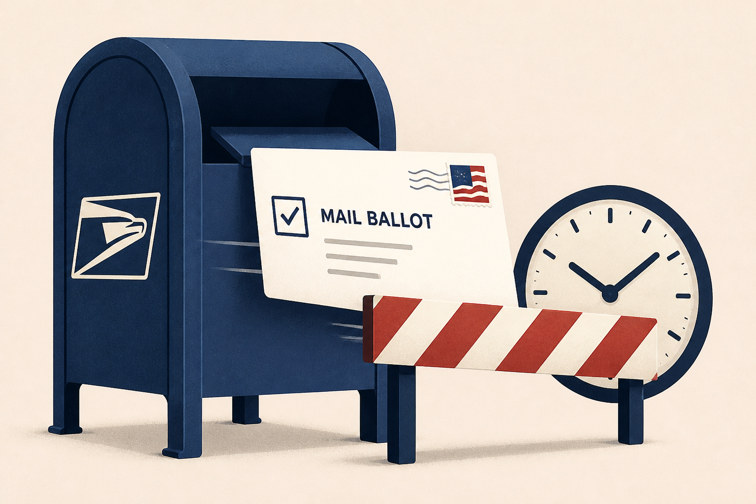 USPS pushes back measures that ensure mail ballots arrive on time