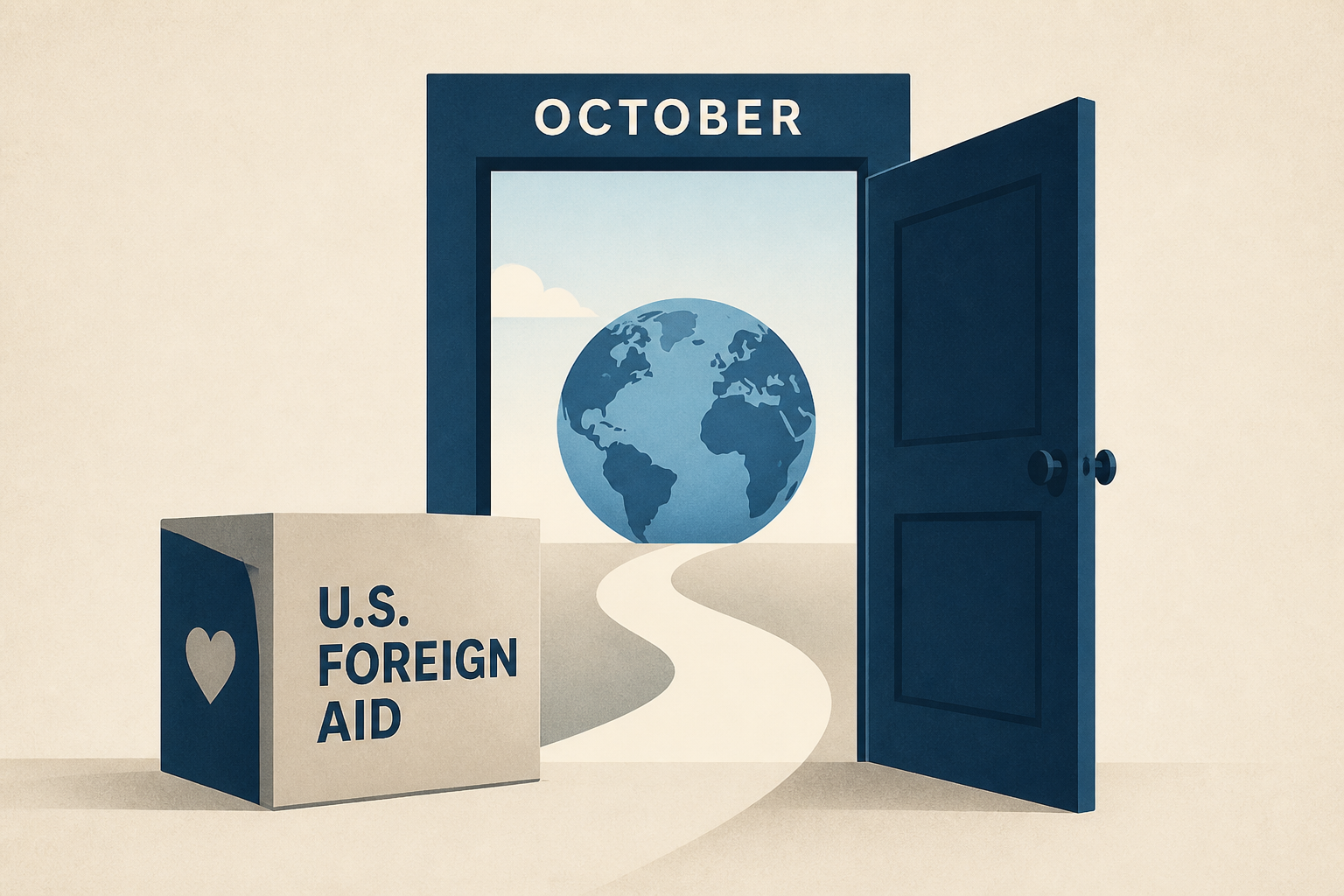 October ushers in a new era in U.S. foreign aid : NPR