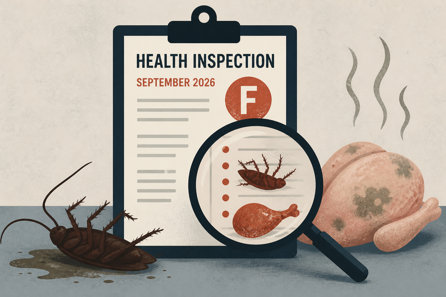 Dead roaches, spoiled chicken: Jefferson County’s worst September 2026 health inspections