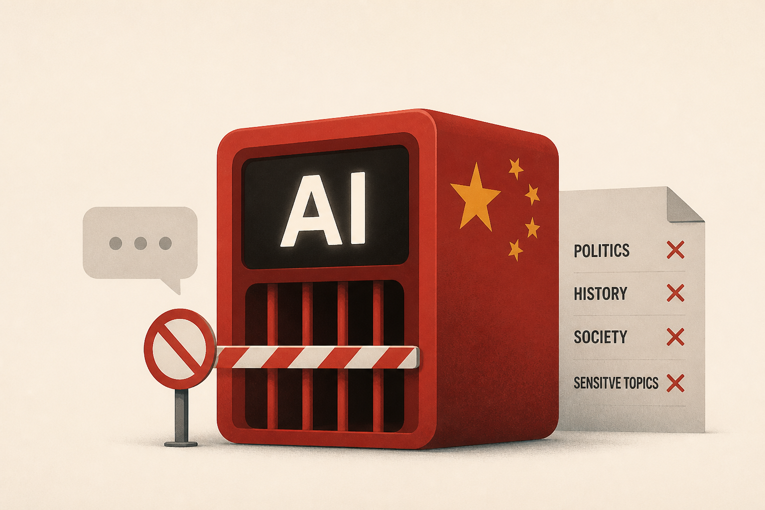 Some topics are off limits inside popular Chinese-made free AI, researchers find
