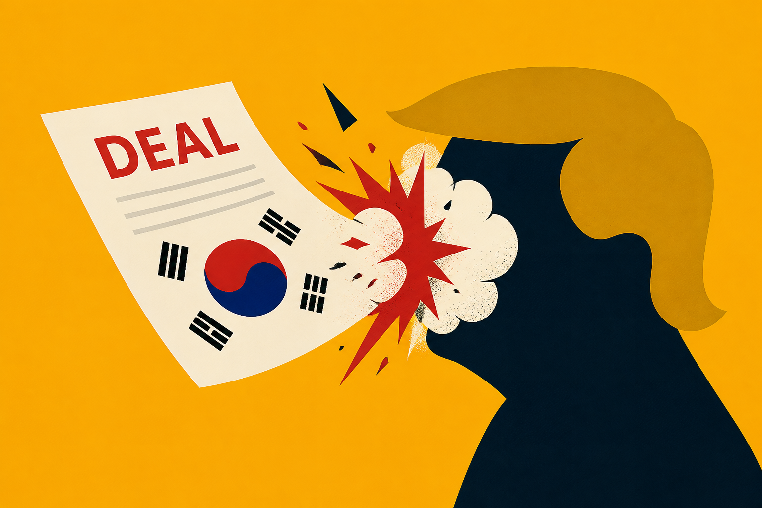 Trump’s South Korea ‘deal’ blows up in his face