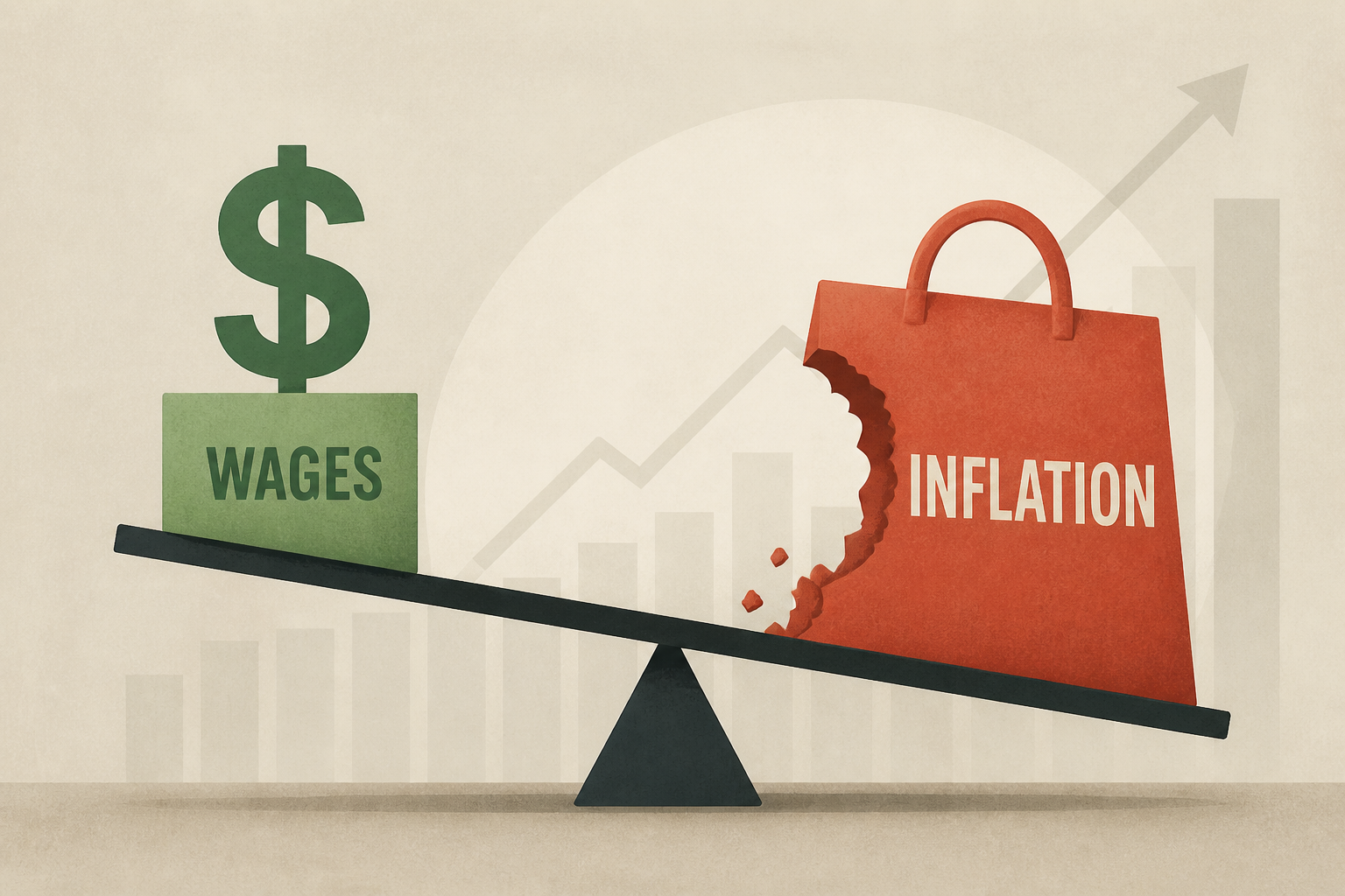 Inflation has been eating up wage gains for months. September was no different.