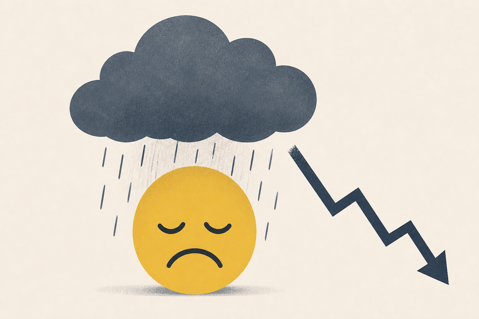 Americans feel more and more glum, data shows. Economists are over it