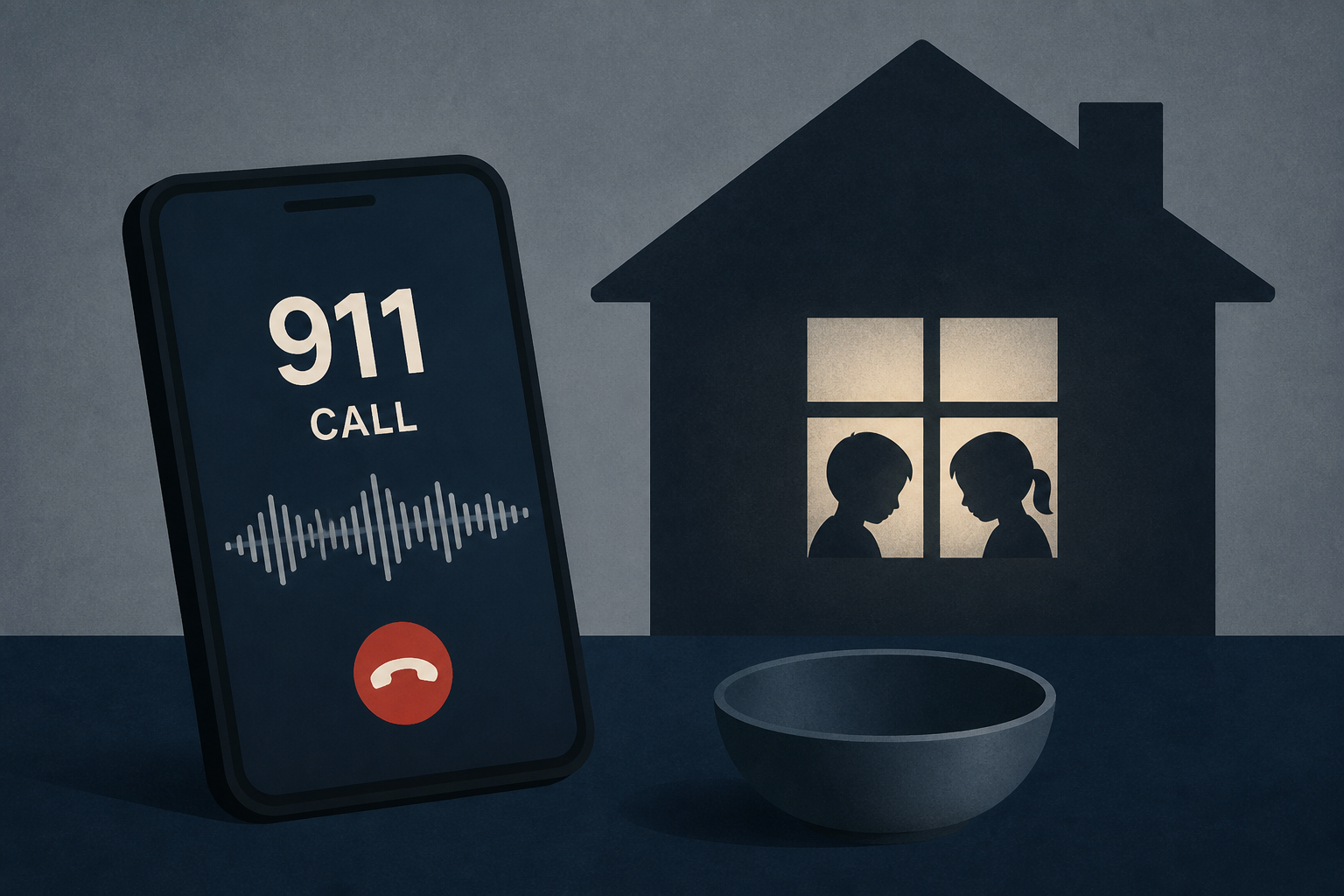 911 call reveals concerns about well-being of 2 children found dead from starvation at home