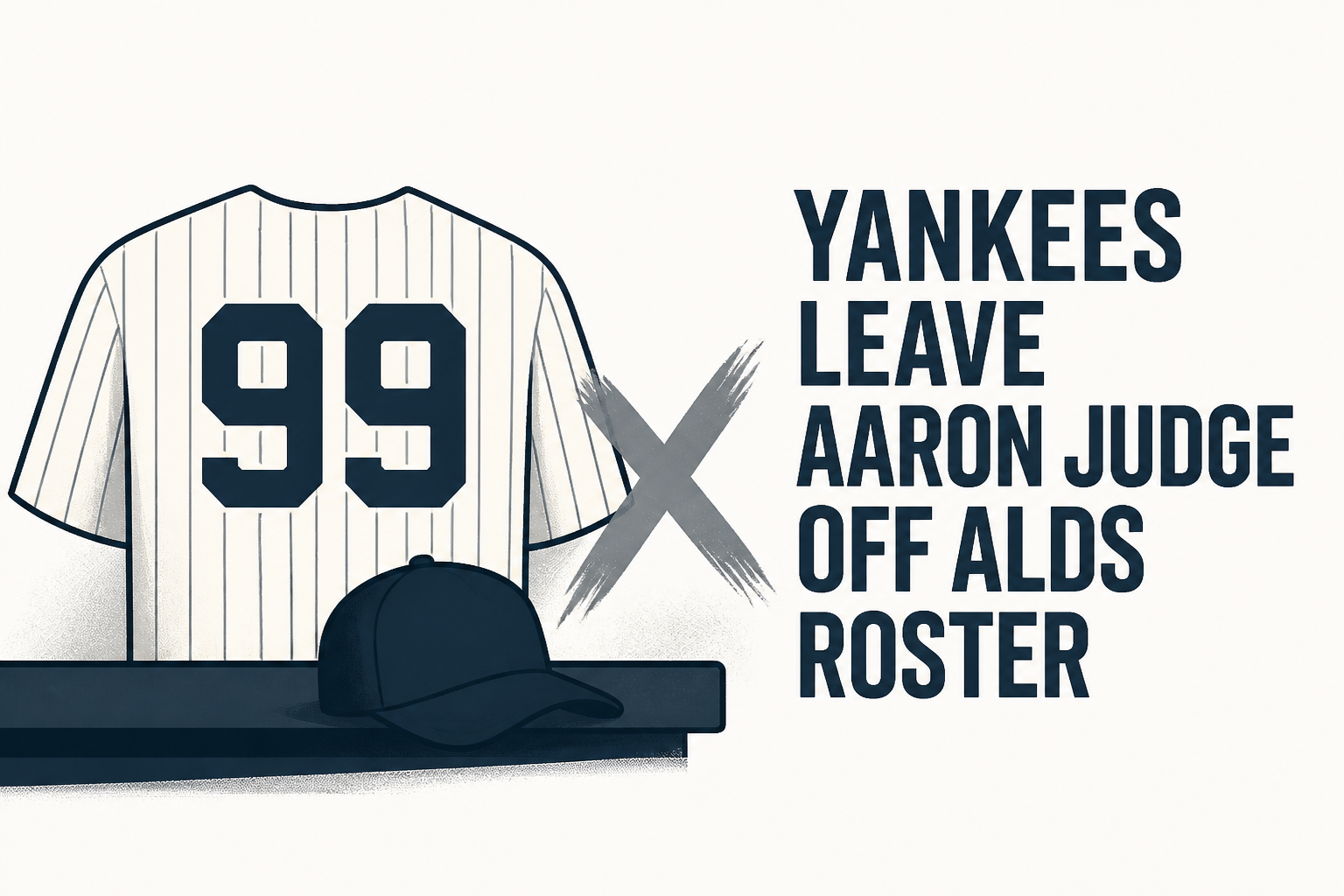Yankees Leave Aaron Judge Off ALDS Roster
