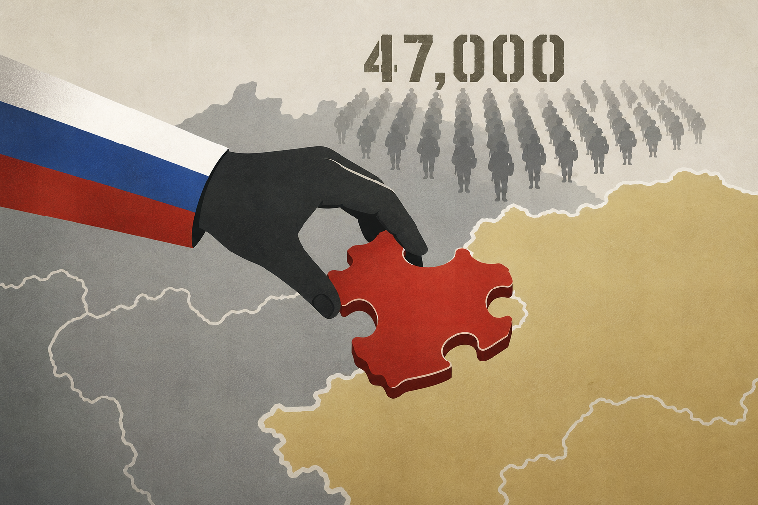Russia Rehearses Seizing Territory of Central Asian Neighbor in Massive 47,000