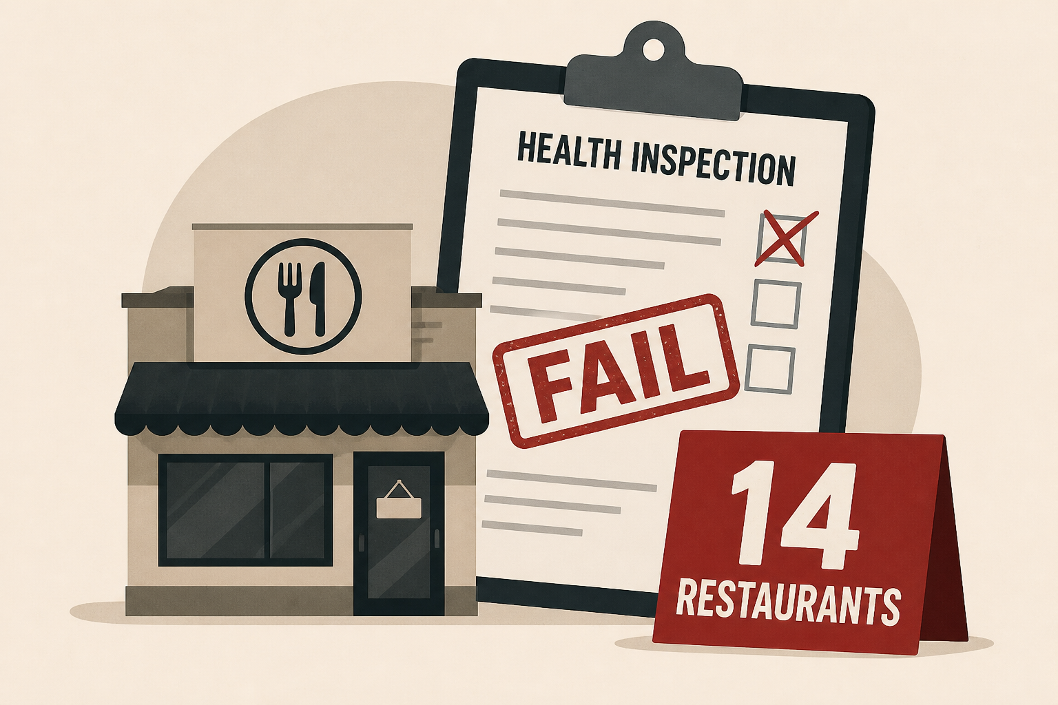 14 Jefferson County restaurants fail health inspections in September