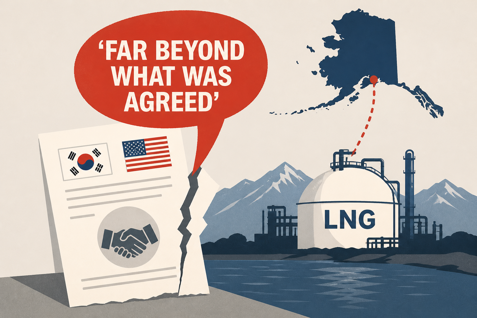 South Korean official says Trump announcement on Alaska LNG went ‘far beyond what was agreed’