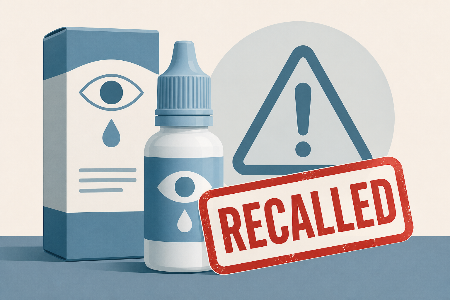 Nearly 750K eye drops recalled. See affected products