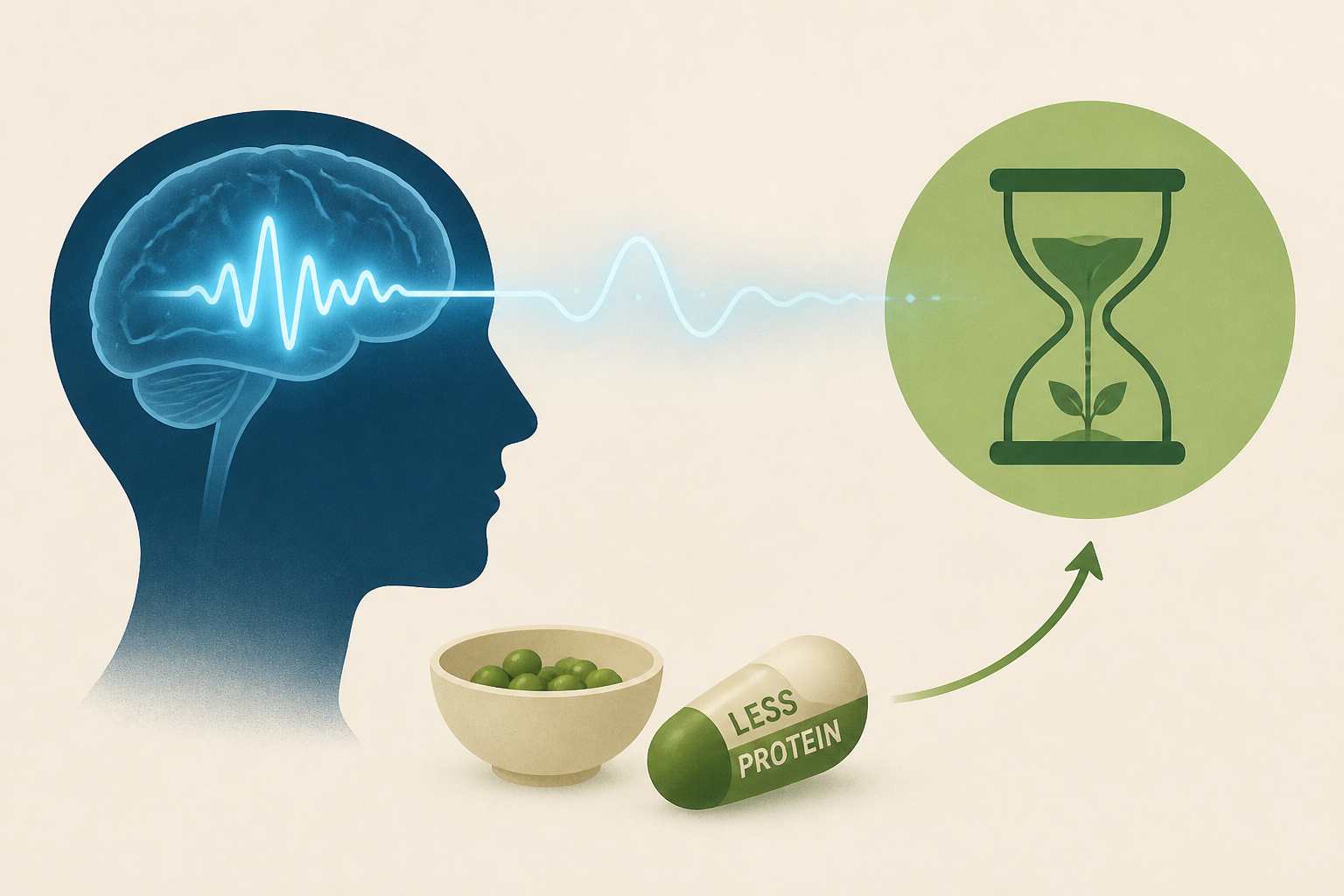A Surprising Brain Signal Could Explain Why Eating Less Protein Extends Lifespan
