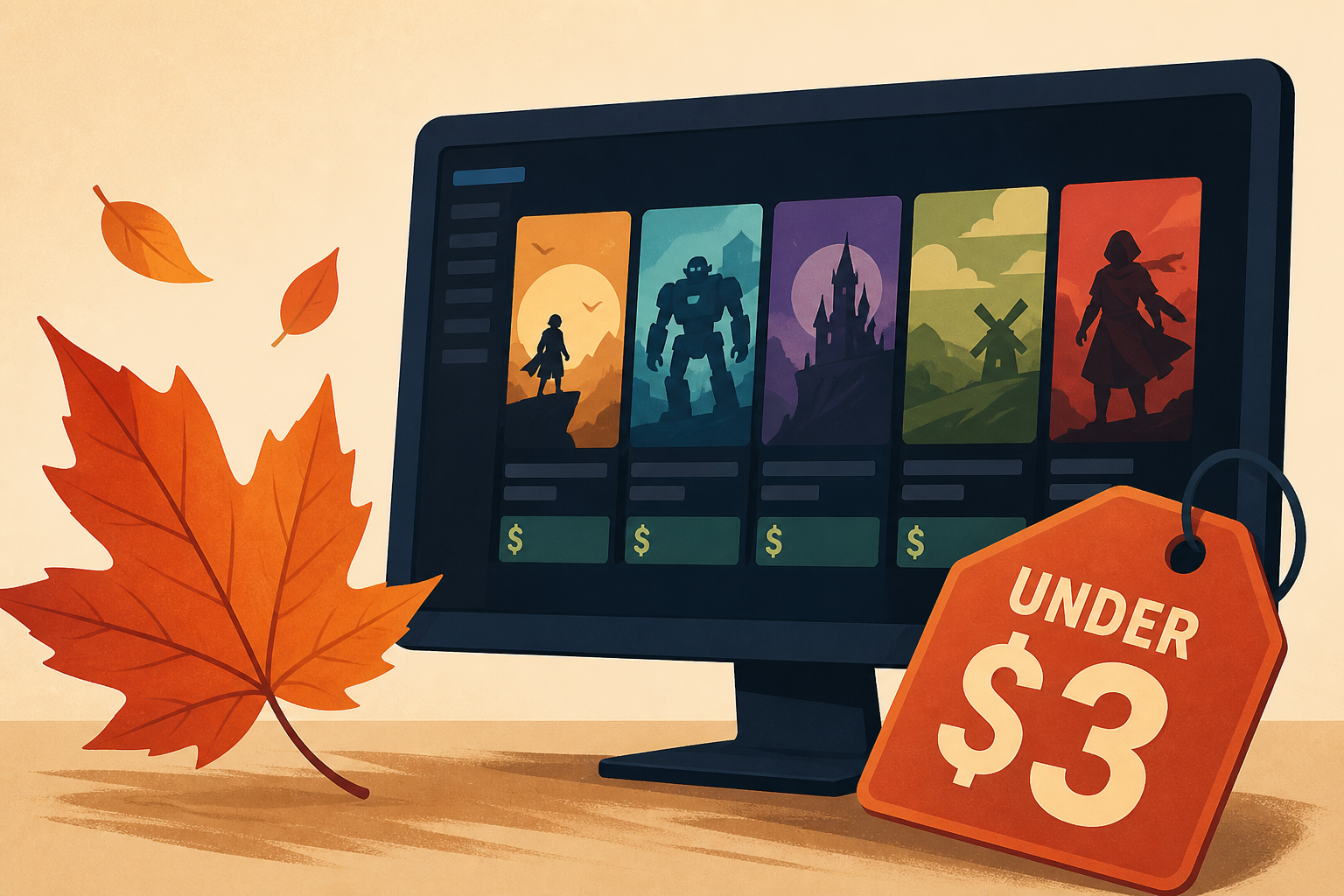 5 must-buy PC games for less than $3 in the Steam Autumn Sale