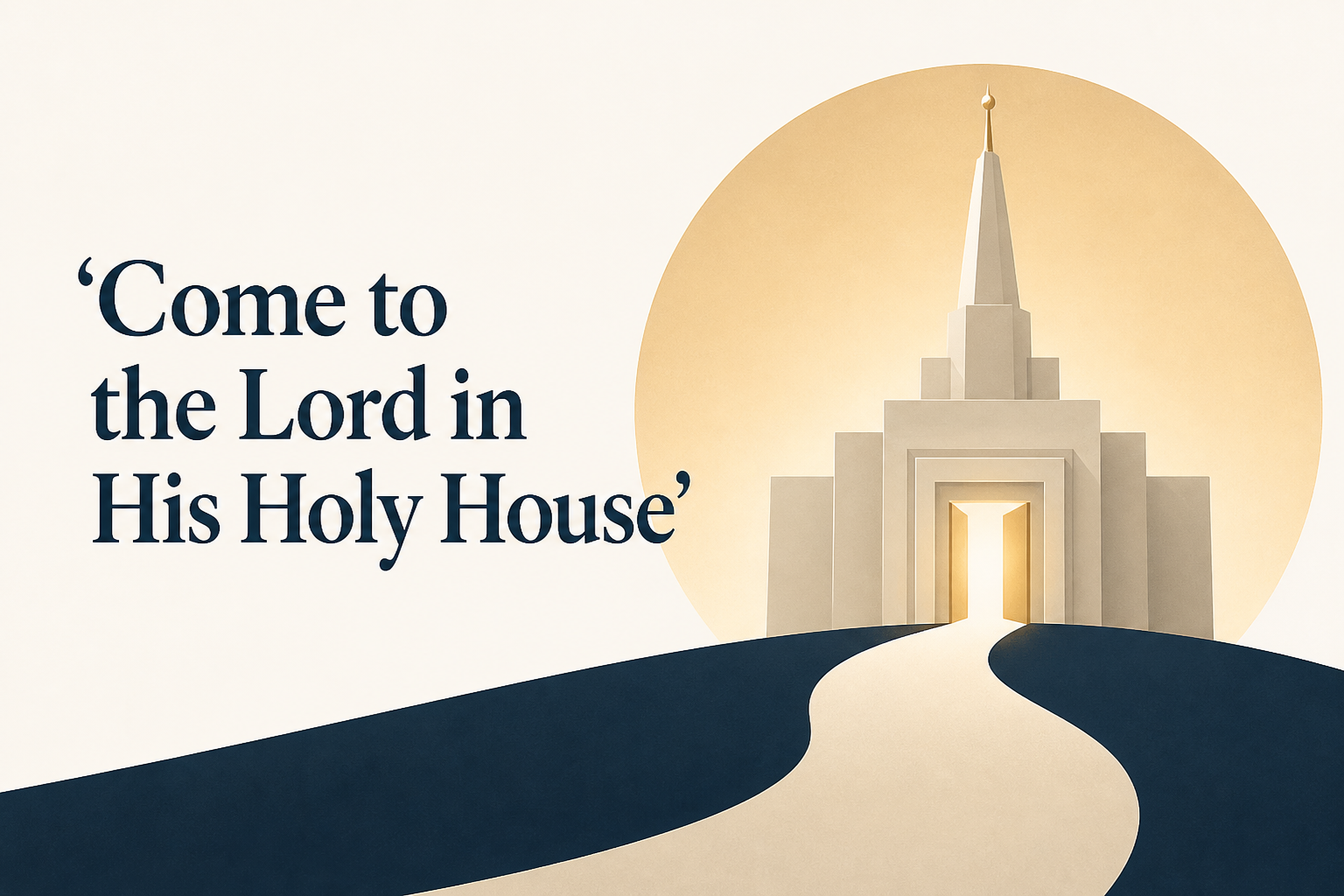 Elder Gerrit W. Gong: ‘Come to the Lord in His Holy House’