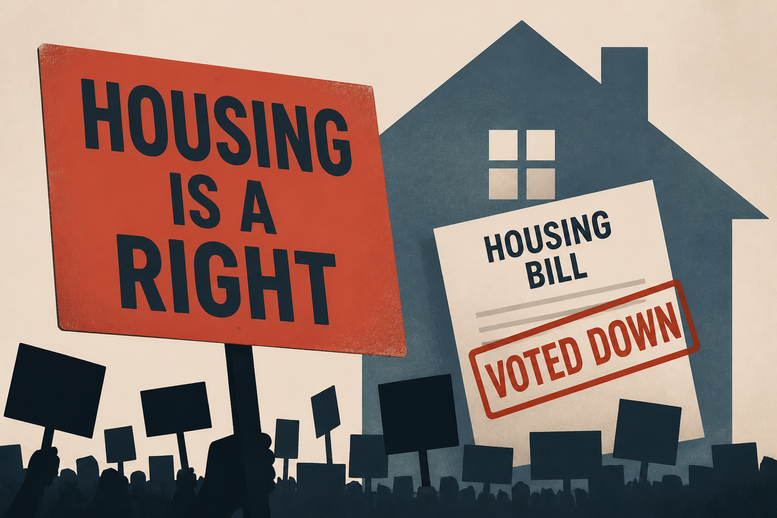 Spain: Massive protests after housing bills voted down