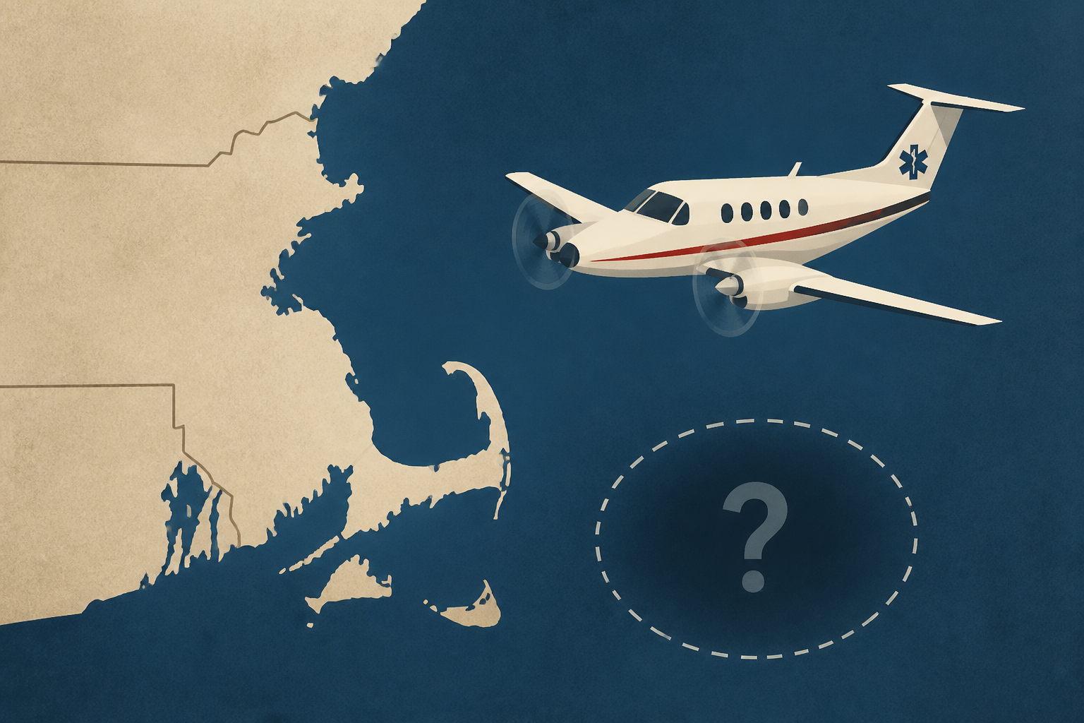 Medical plane with 6 on board missing off Massachusetts coast
