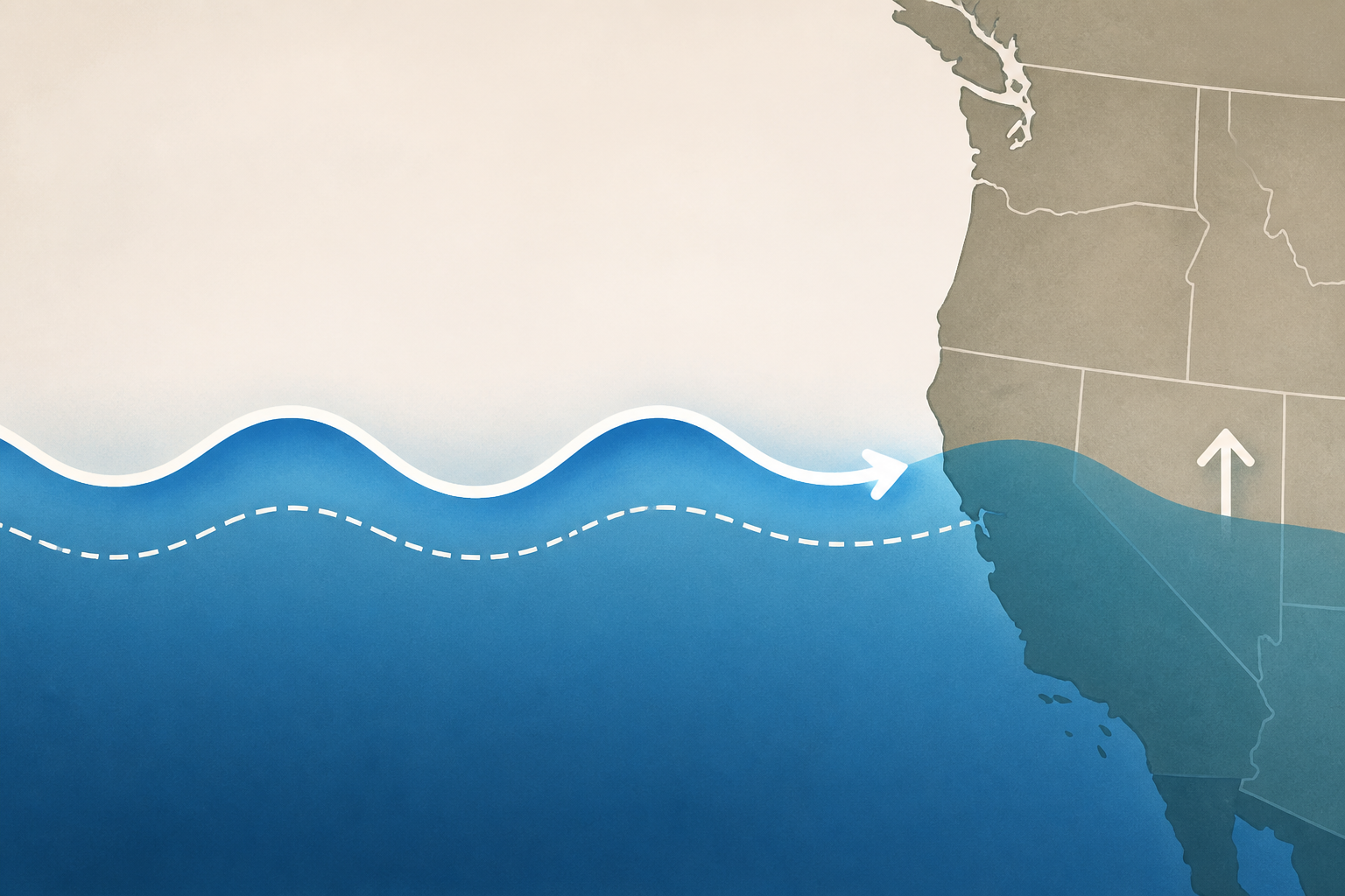What to know about the Kelvin wave raising the sea level along the West Coast