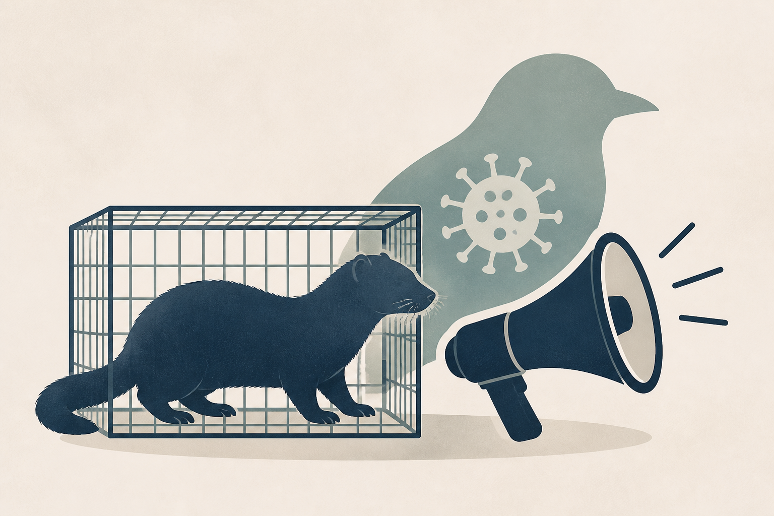Animal welfare groups criticize response to bird flu outbreak at Utah mink farm