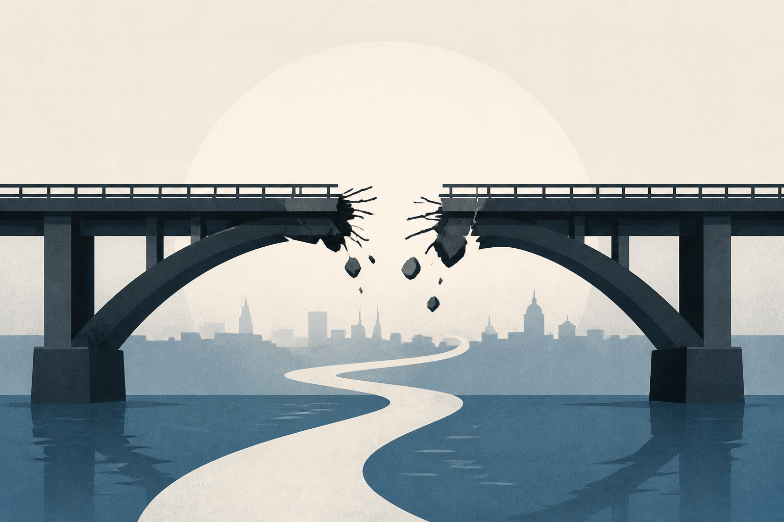 Russia Turns to Striking Kyiv’s Bridges, Threatening a Vital Lifeline