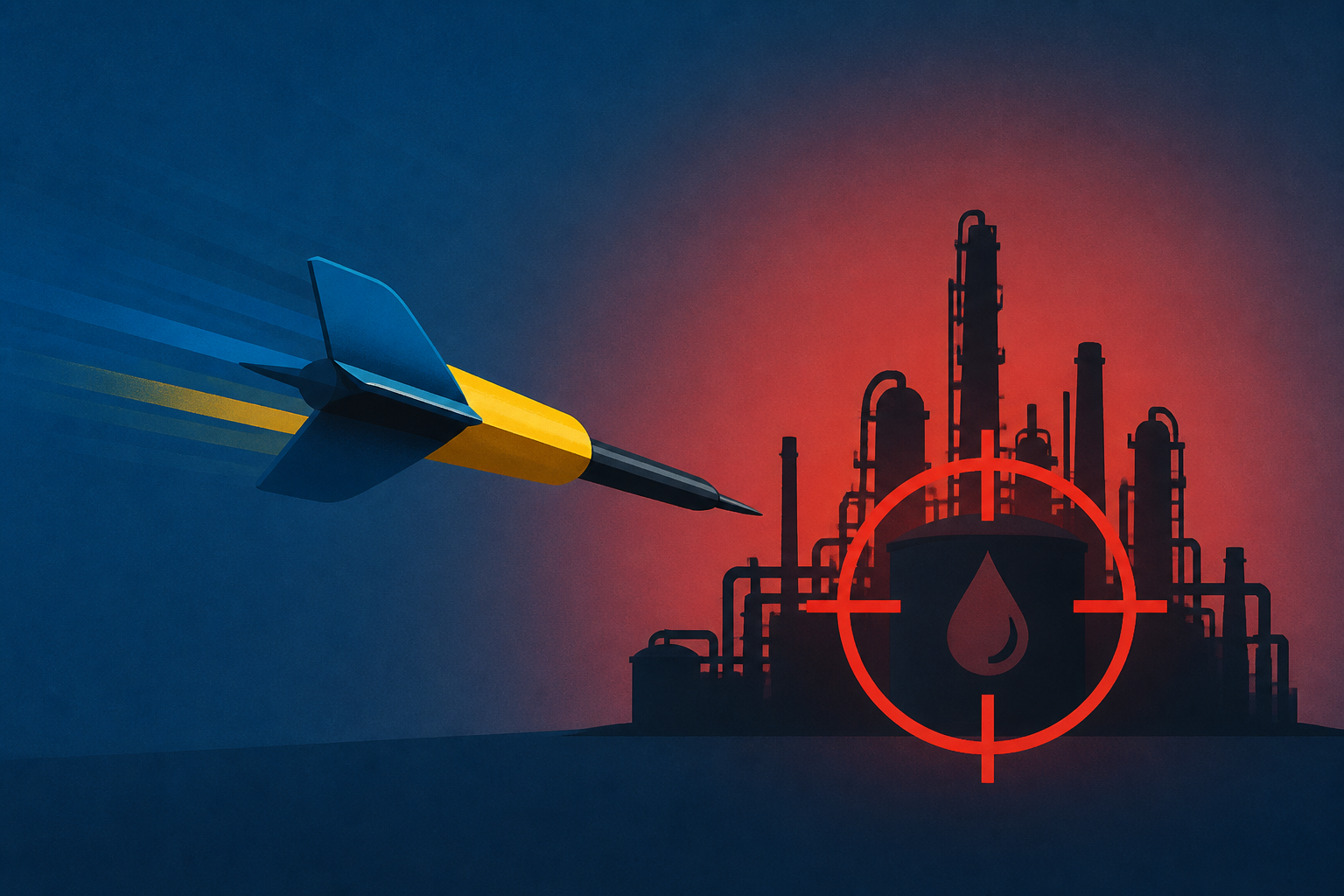 Ukraine will target Russian oil refineries in retaliation for Moscow airstrikes