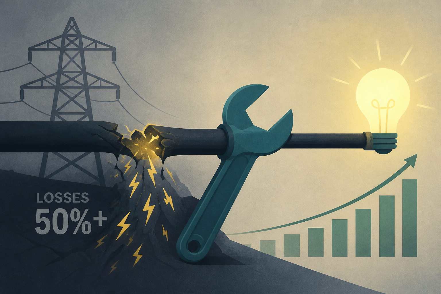 Fixing A Power Grid That Loses Over Half Its Power To Inefficiency And Theft