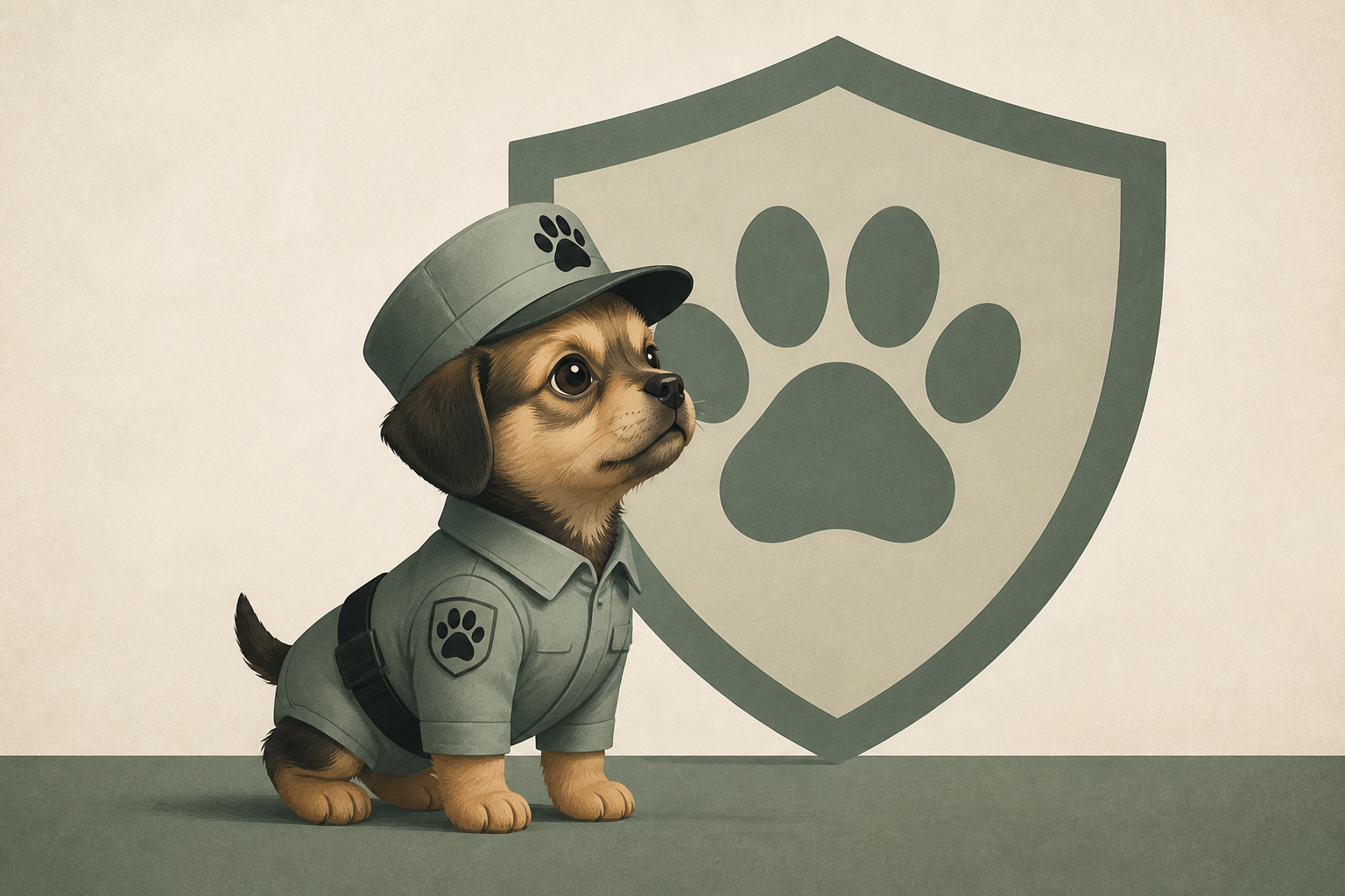 Paw patrol: Mexico debuts tiniest national guard recruit