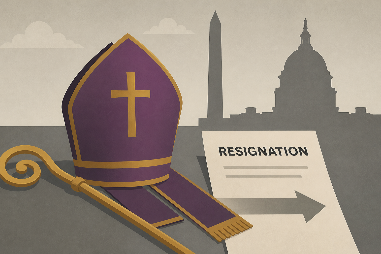 Episcopal bishop who urged Trump to ‘have mercy’ to resign post in Washington DC