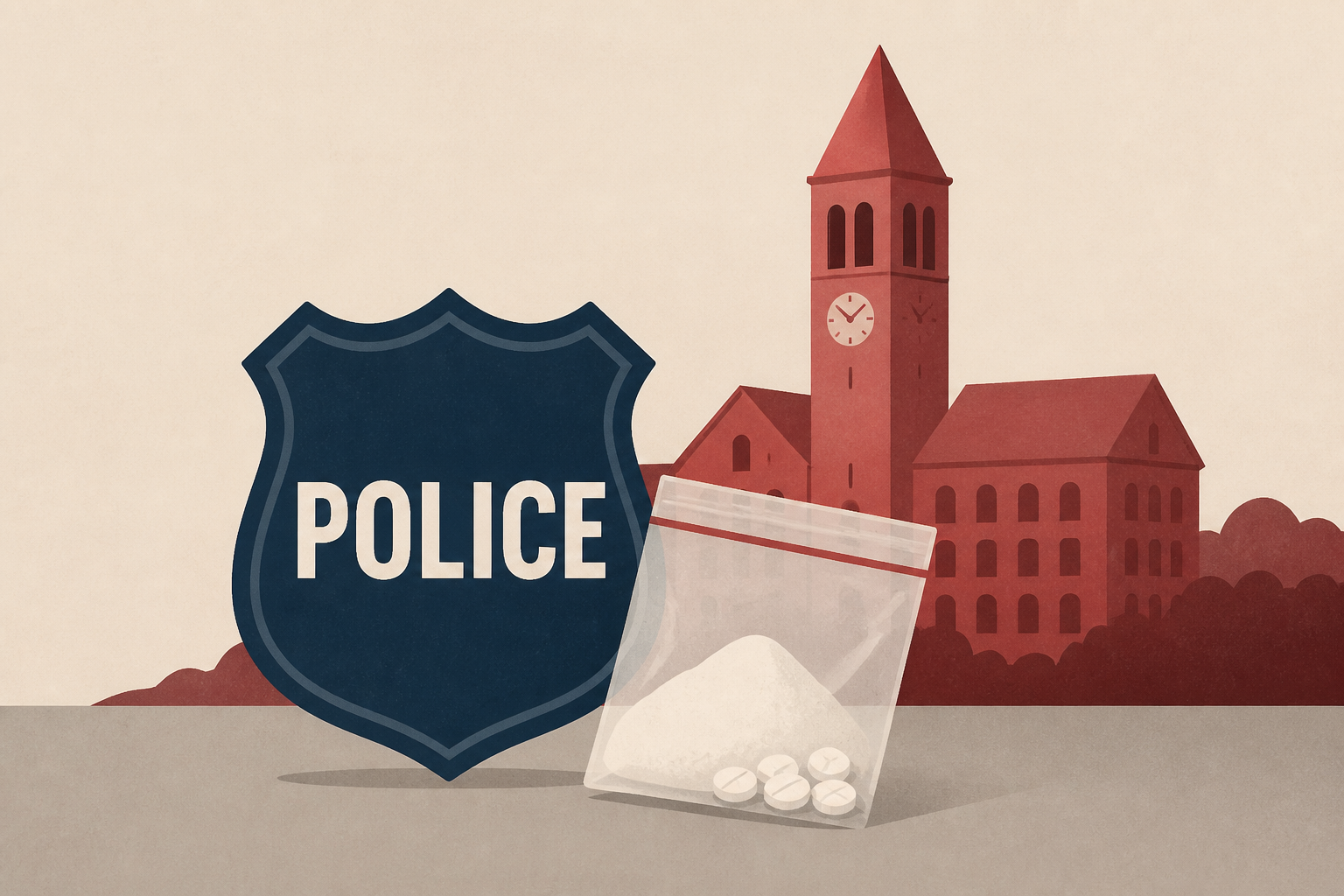 Cornell University police made drug arrest hours before alleged sexual assault