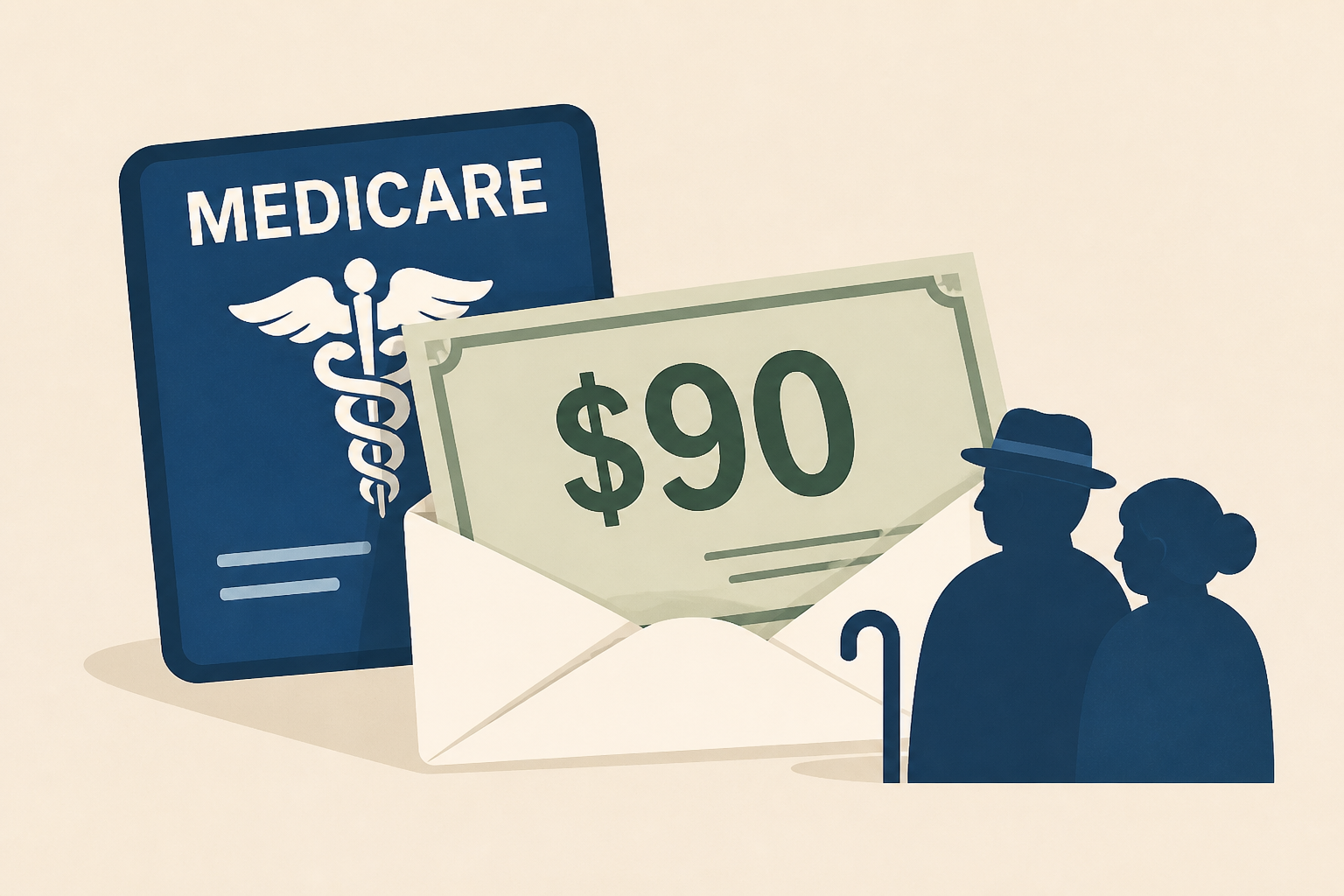 Trump to give $90 to senior citizens for Medicare premiums