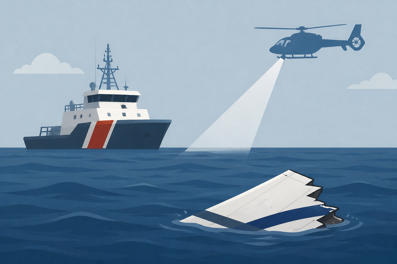 Coast Guard locates debris from missing plane, search for missing passengers ongoing
