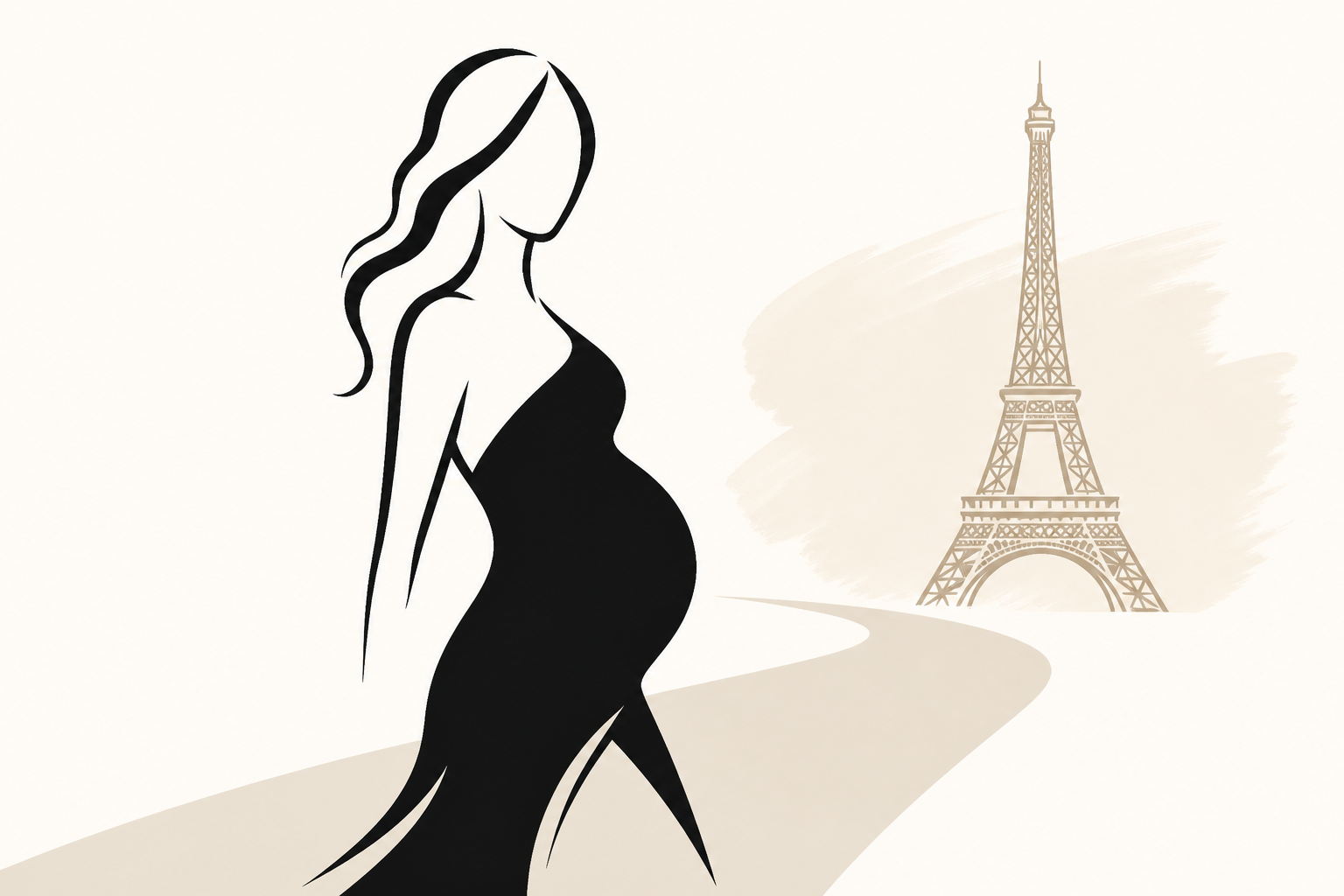 Ciara Flaunts Baby Bump While Rocking the Runway at Paris Fashion Week