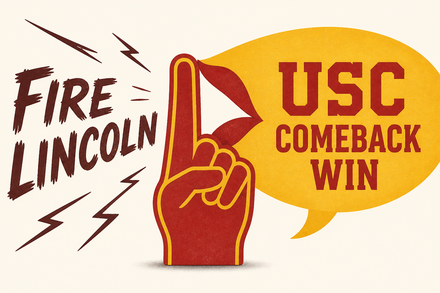 USC silences 'Fire Lincoln' roars with comeback win over Washington